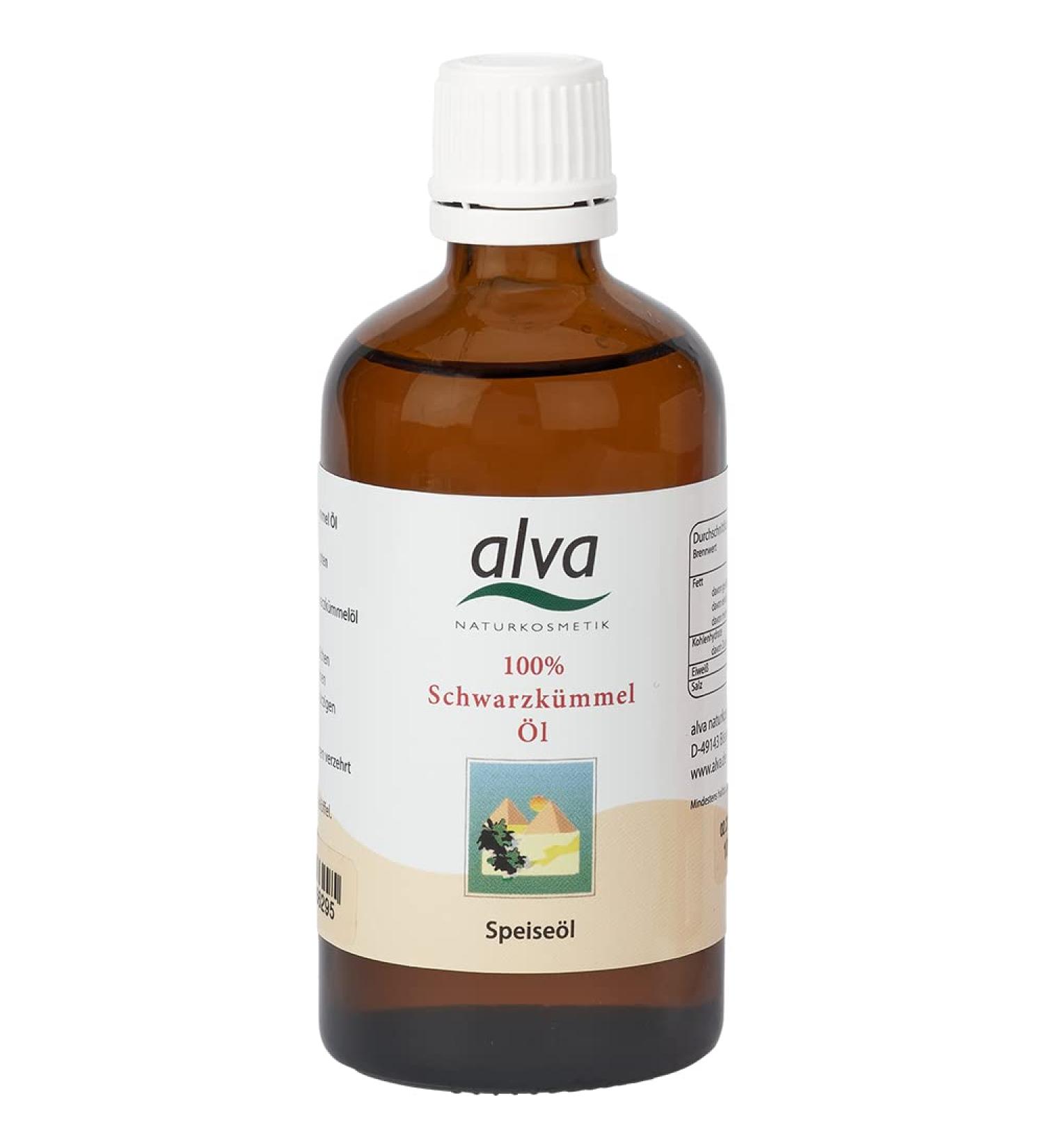 alva natural cosmetics - ORGANIC black cumin oil - from Egypt - 100ml