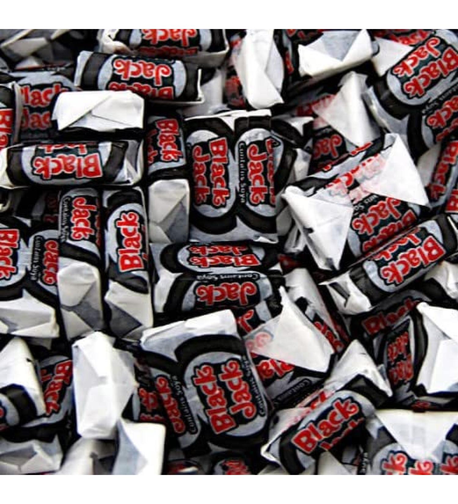 Barratts Black Jack 60 Chew Bars (Halal) Delicious Tasty And Twisty Treat Gift Hamper For Birthday Christmas Sold By Kidzbuzz