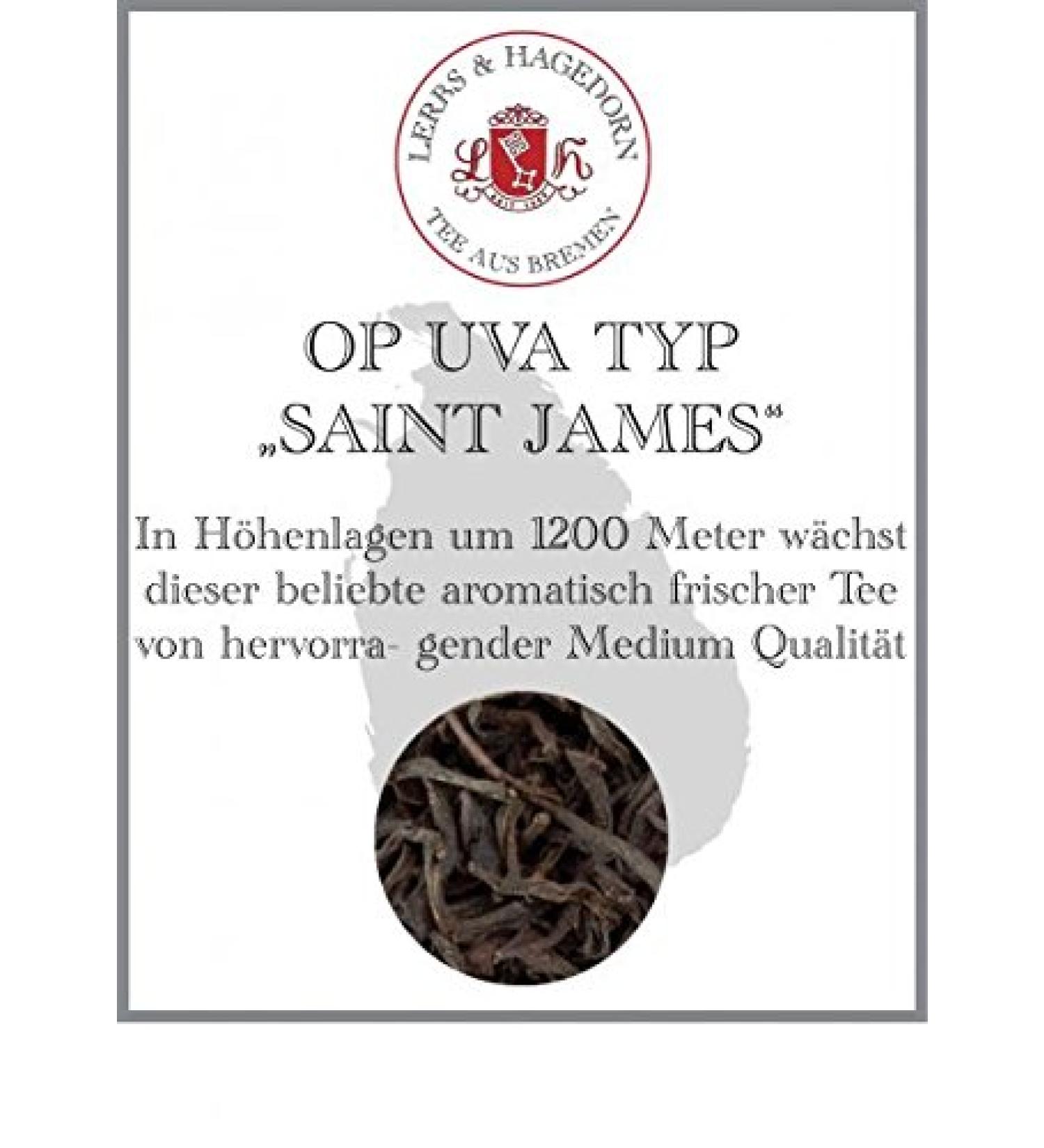 Lerbs & Hagedorn Ceylontee OP UVA TYP SAINT JAMES Th 2 kg