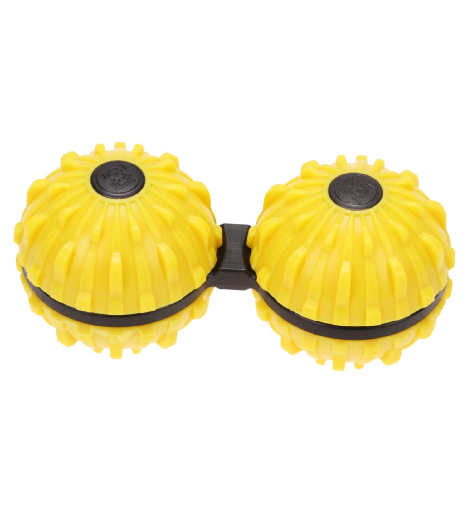 TOVINANNA Pressure Release Toy 1pc Decompression Massage Ball for Stress Relief | 7.36x3.56cm Yellow - Buy Online on GoSupps.com