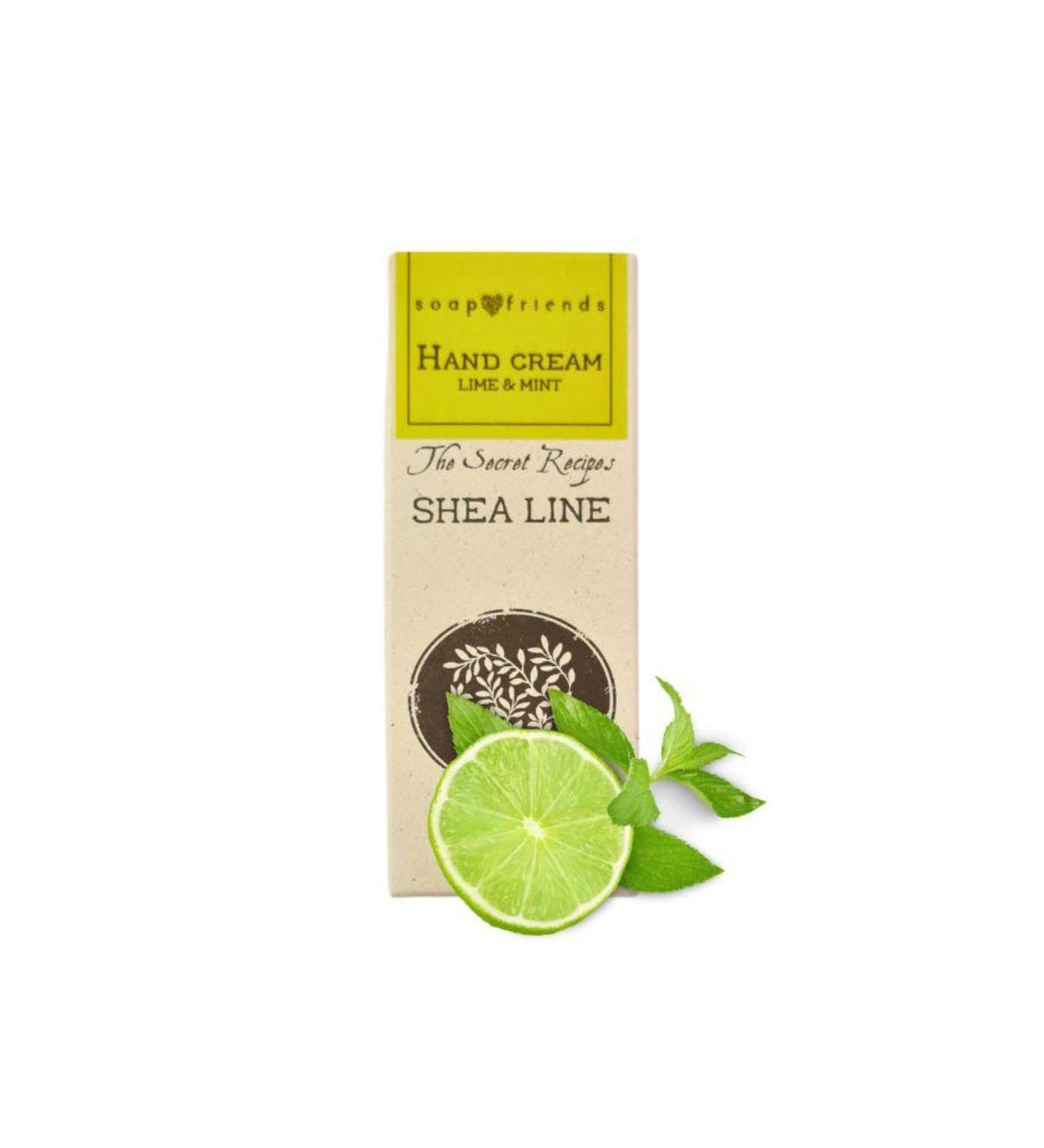 Luxury Mint and Lime Hand Cream with Shea Butter (20%) (80 ml) - Buy Online on GoSupps.com