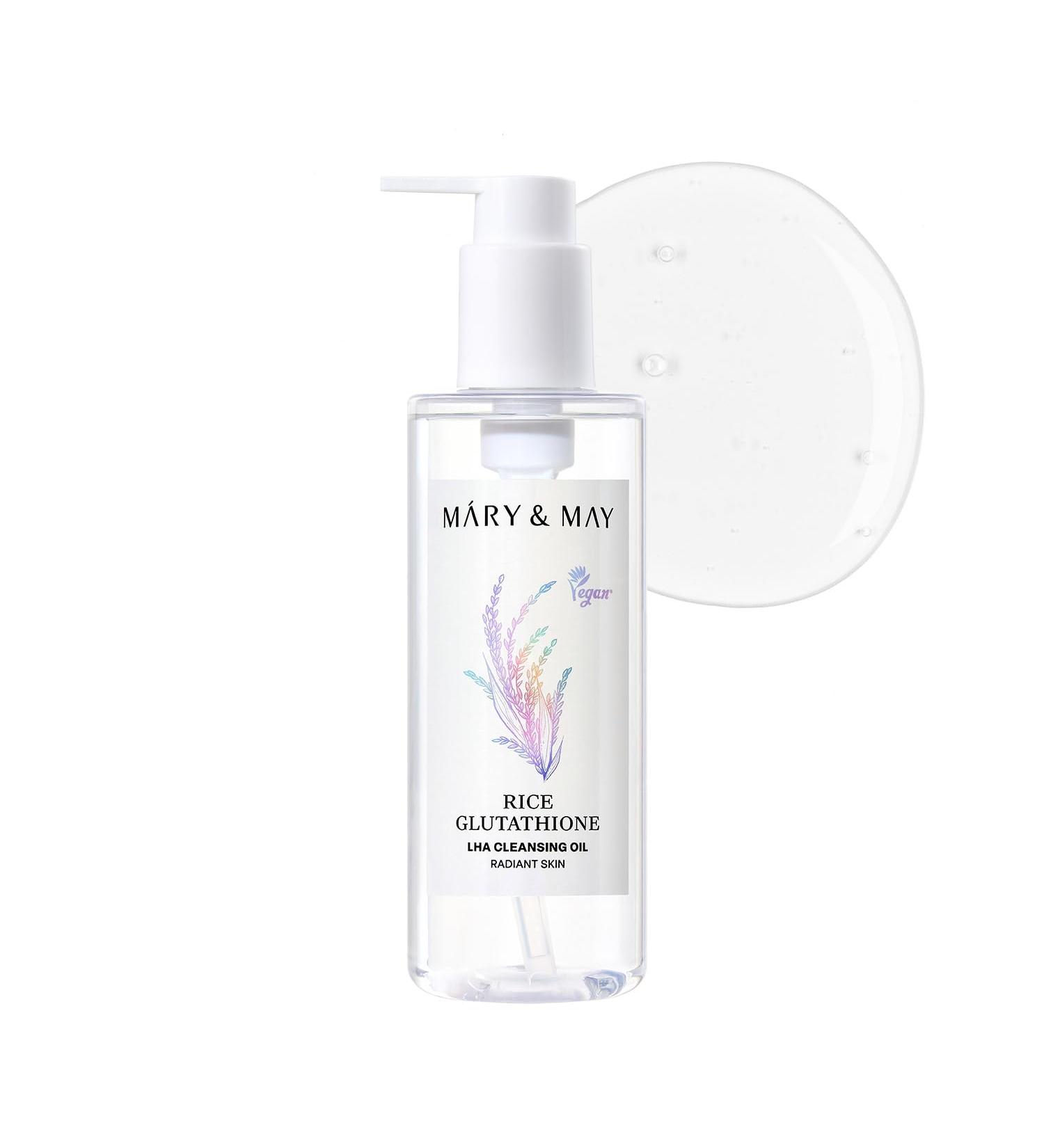 Mary&May Rice Glutathione LHA Huile D maquillante 200ml - Buy Online on GoSupps.com