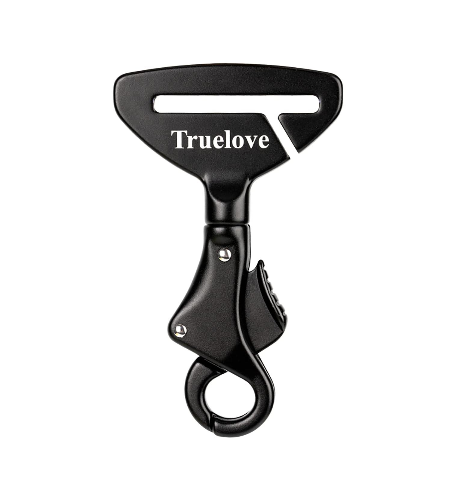 Truelove Car Seat Belt Safety Buckle Lock for Pet Harness - Portable & Lightweight - Black Unisize - Buy Online on GoSupps.com