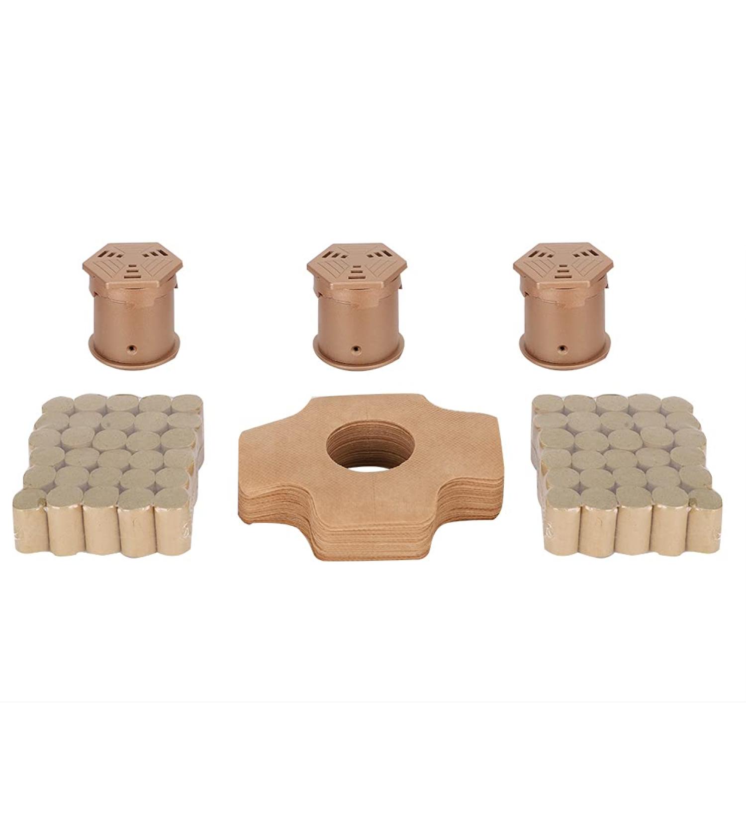 Natudeco Portable Moxibustion Box - Home Acupuncture Moxa Roll & Vertical Treatment for Wellness - Buy Online on GoSupps.com