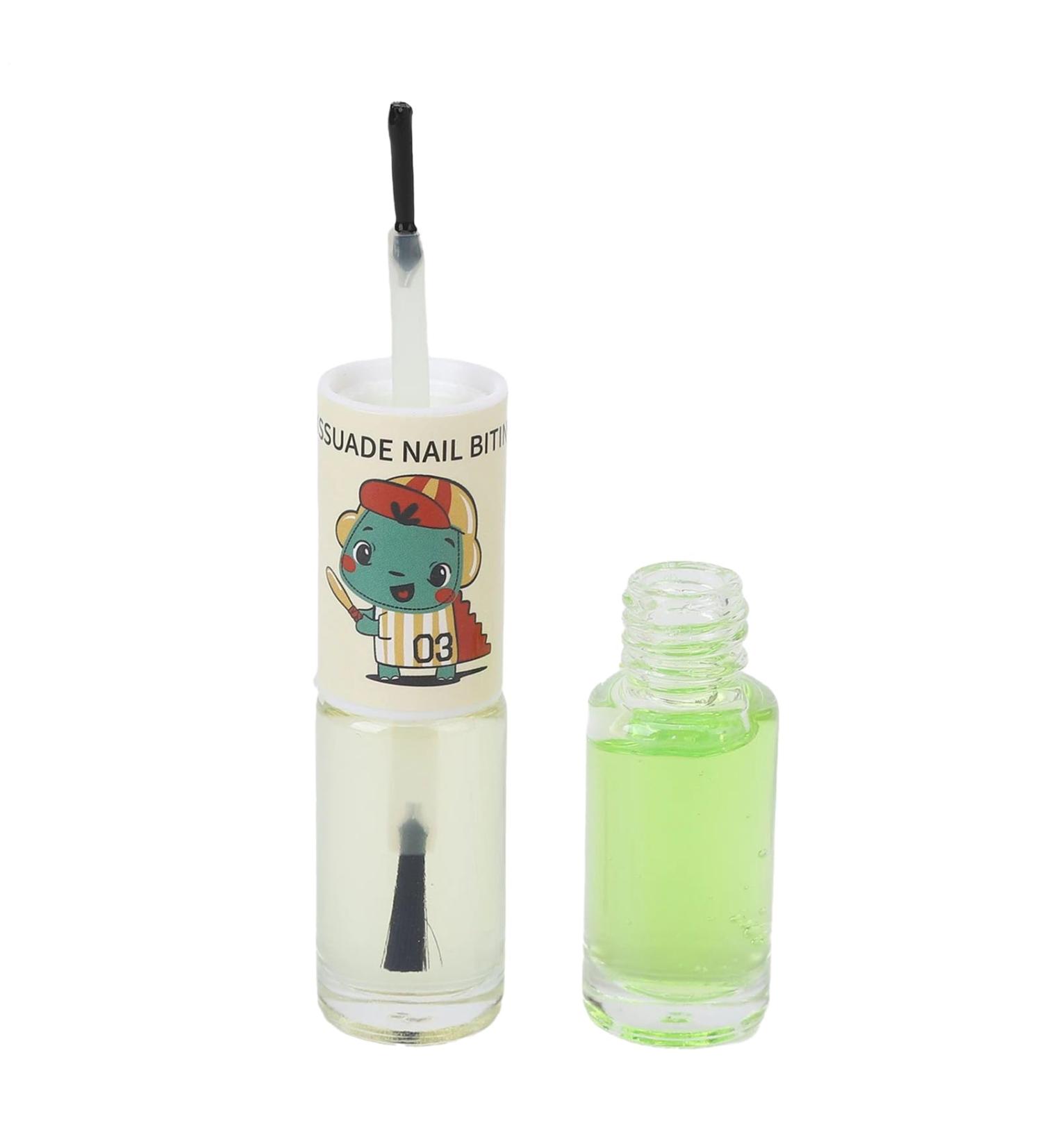 Nail biting prevention polish antifade bitter formula with moisturizing skin promote nail growth nail repair and strengthening nail care for adults and children - Buy Online on GoSupps.com