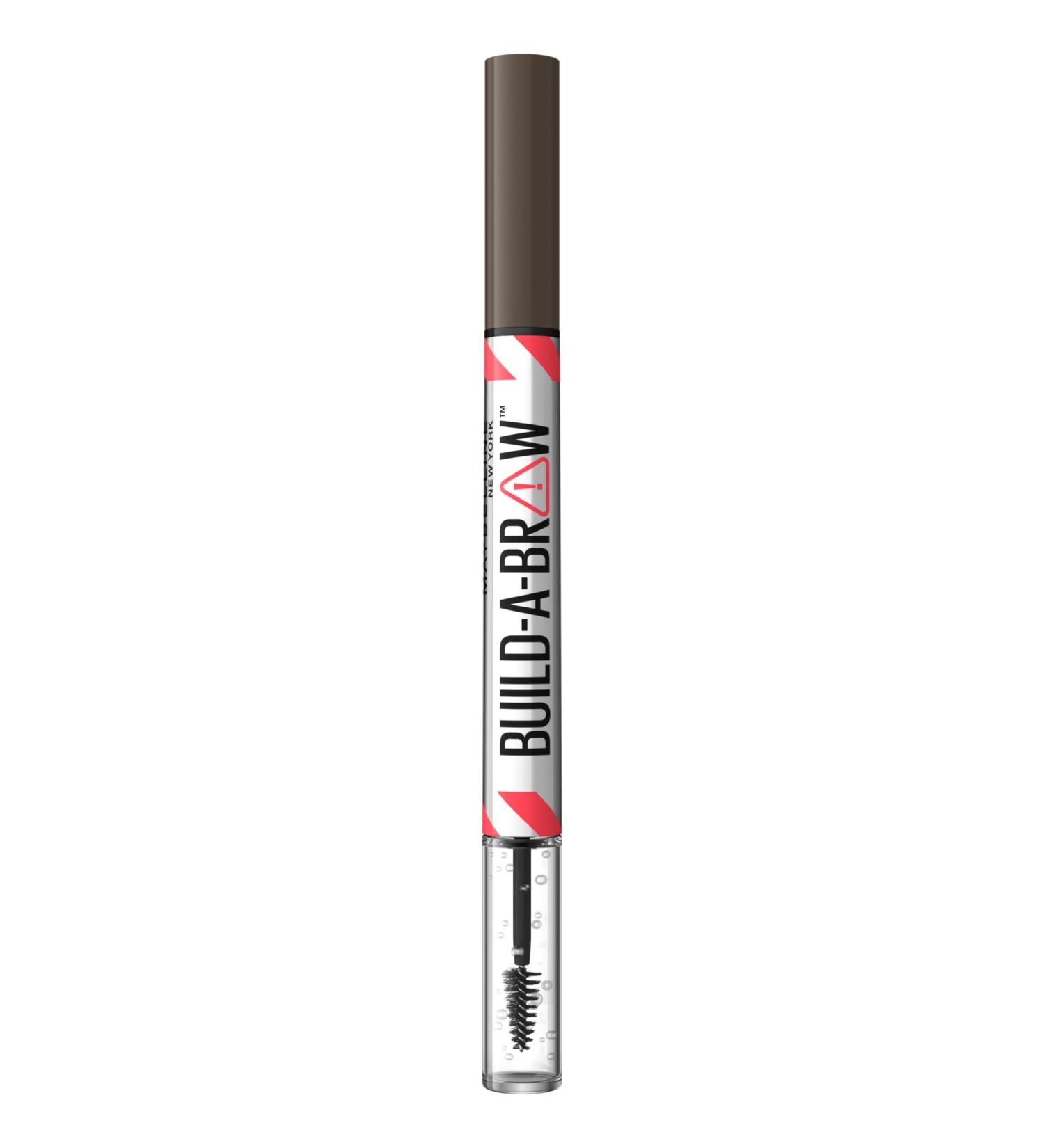  Maybelline Maybelline New York - Build-a-Brow - Black Brown - Eyebrow pen/gel for all eyebrow types - 15.3g - Buy Online on GoSupps.com