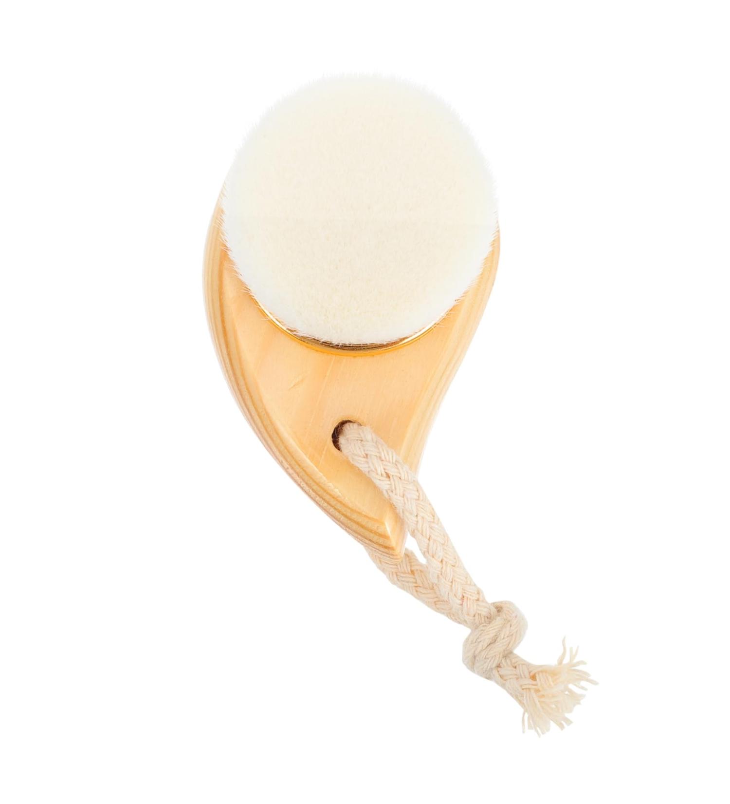 Beavorty face Brush Deep Cleaning Facial Brush Wood Facial Brush Skin Care Brush face Cleansing Device Facial Scrub Brush Face Washing Brush Facial Wooden Beech Handle Body Brown 8.5X5.5X4.7CM - Buy Online on GoSupps.com