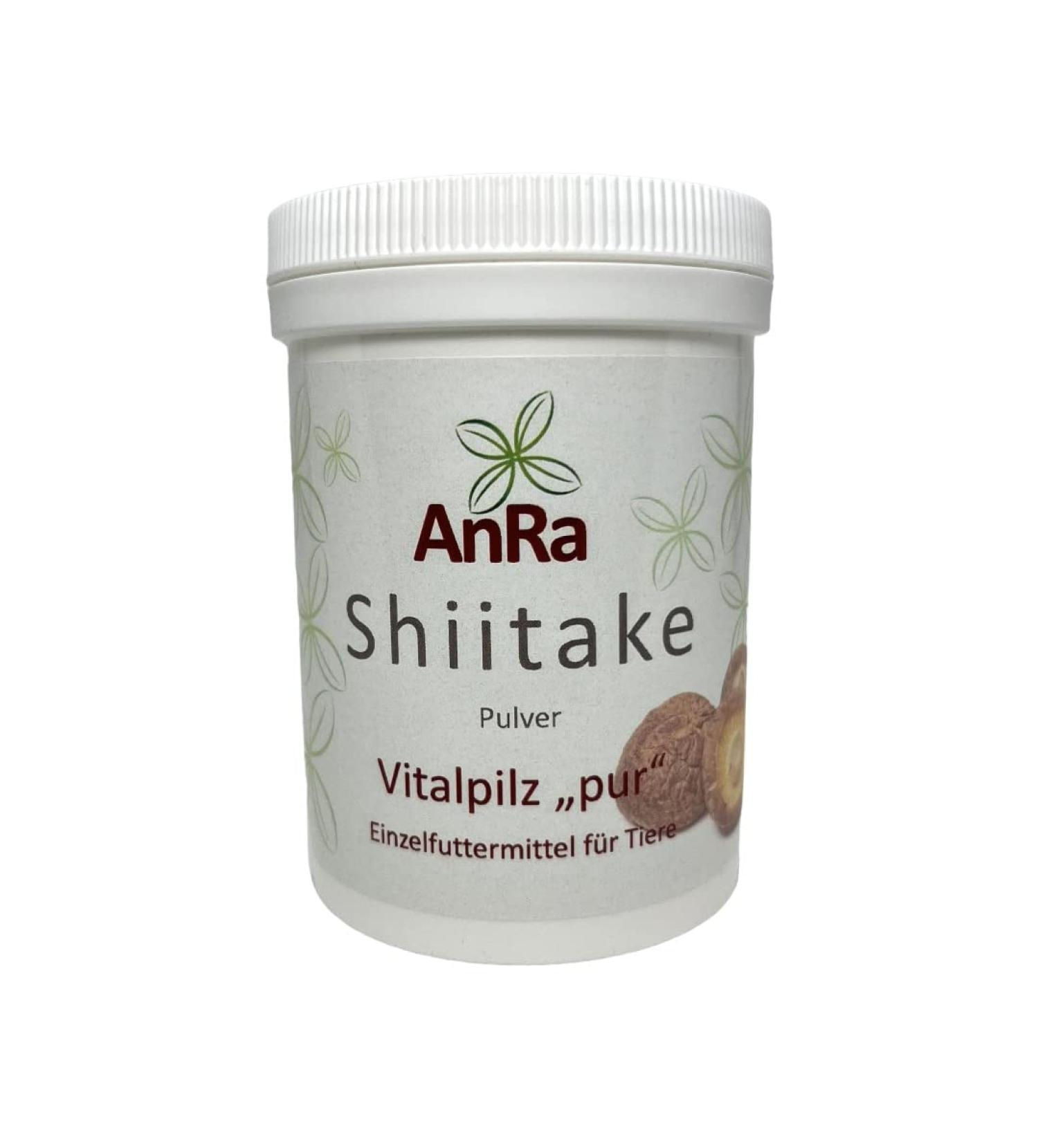 AnRa Shiitake Powder - 100g | Homeopathic Supplement for Dogs Cats & Horses Boost Animal Health - Buy Online on GoSupps.com