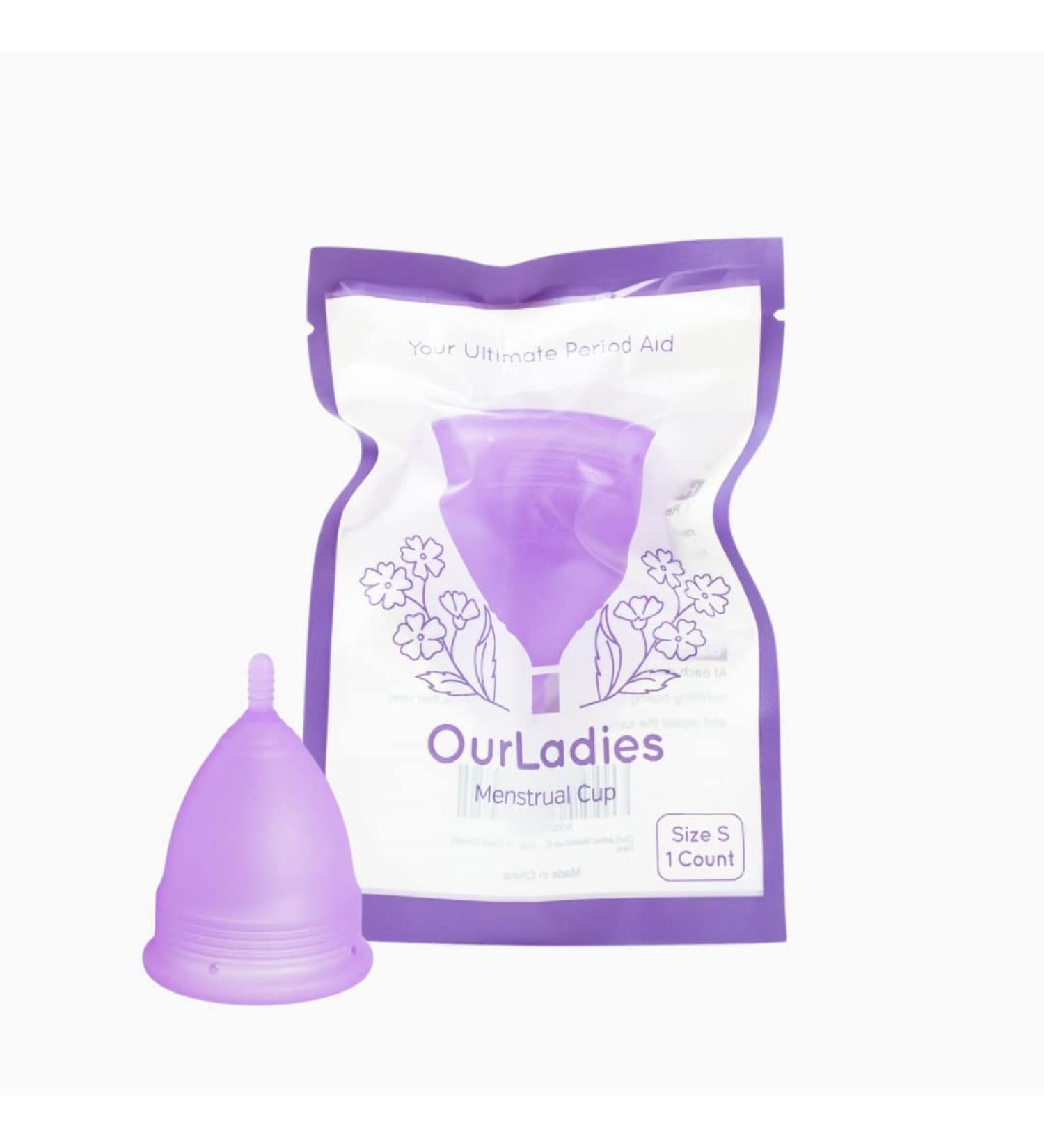 Soft & Flexible Menstrual Cup - Quality Grade Silicone Reusable Period Cup (Small) for Comfortable Flow - Eco-Friendly & Sustainable - Buy Online on GoSupps.com