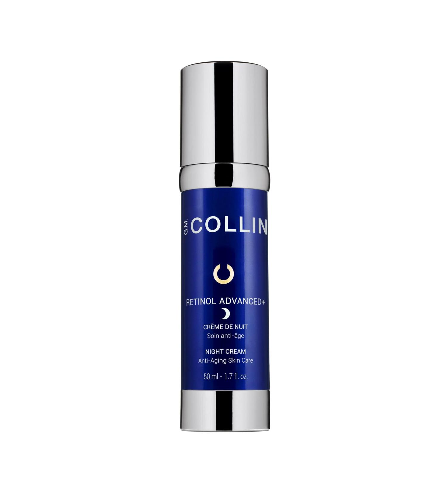 G.M. COLLIN Retinol Advanced+ Night Cream | Best Anti-Aging Face Moisturizer for Fine Lines & Wrinkles | Renew Skin Overnight with Niacinamide - Buy Online on GoSupps.com