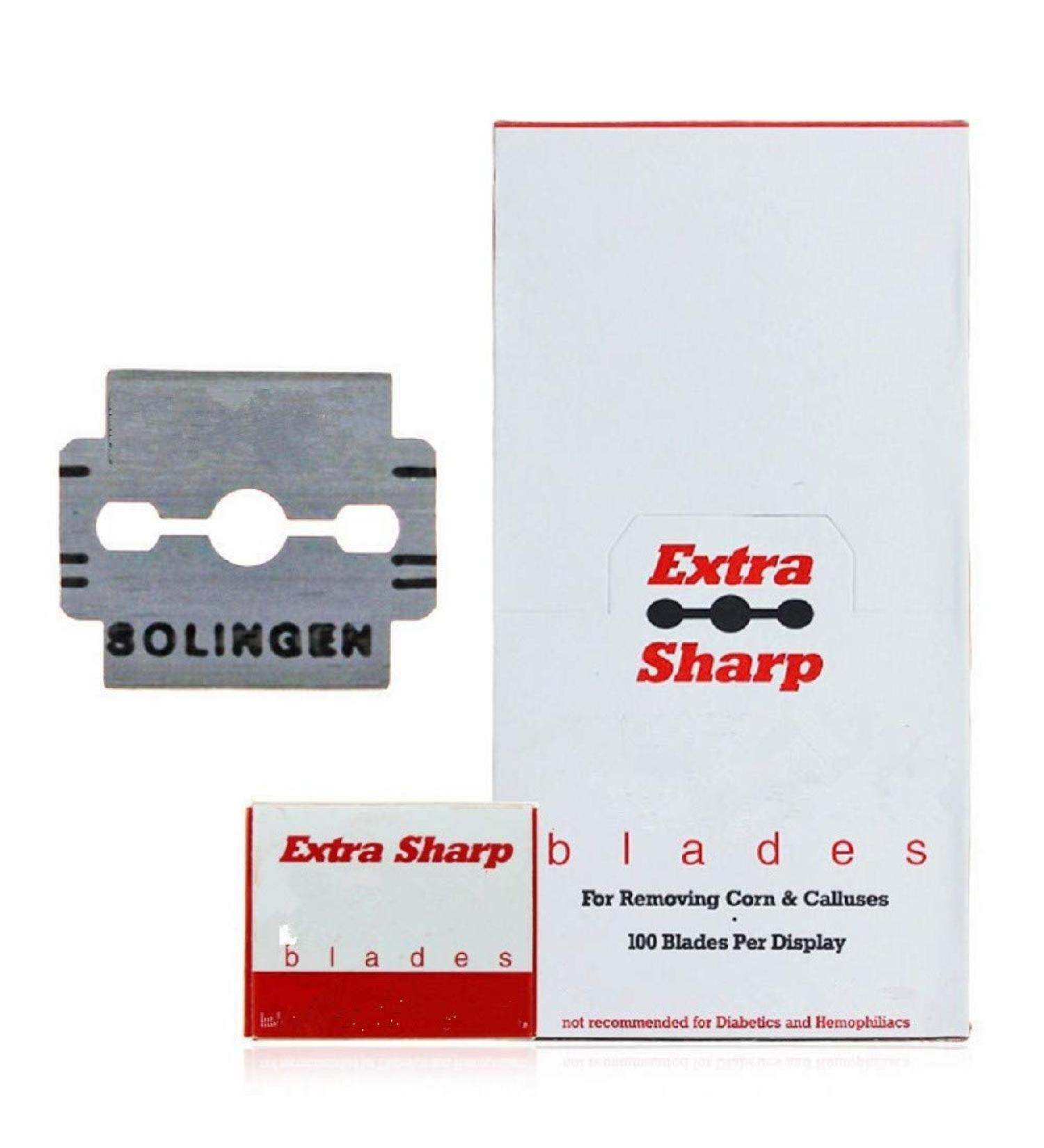 Yimart 100pcs Stainless Steel Corn Cutter & Foot Scraper Blades - Effective Cuticle & Callus Remover for Smooth Skin | International Shipping Available - Buy Online on GoSupps.com