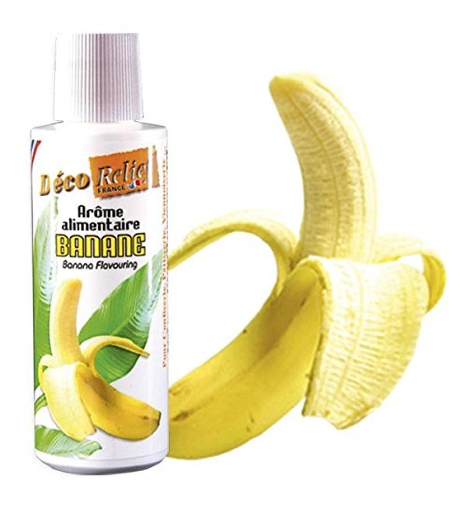 D co Relief - Banana Liquid Flavor 125ml - Food Flavor for Baking Cooking - Professional Ingredient