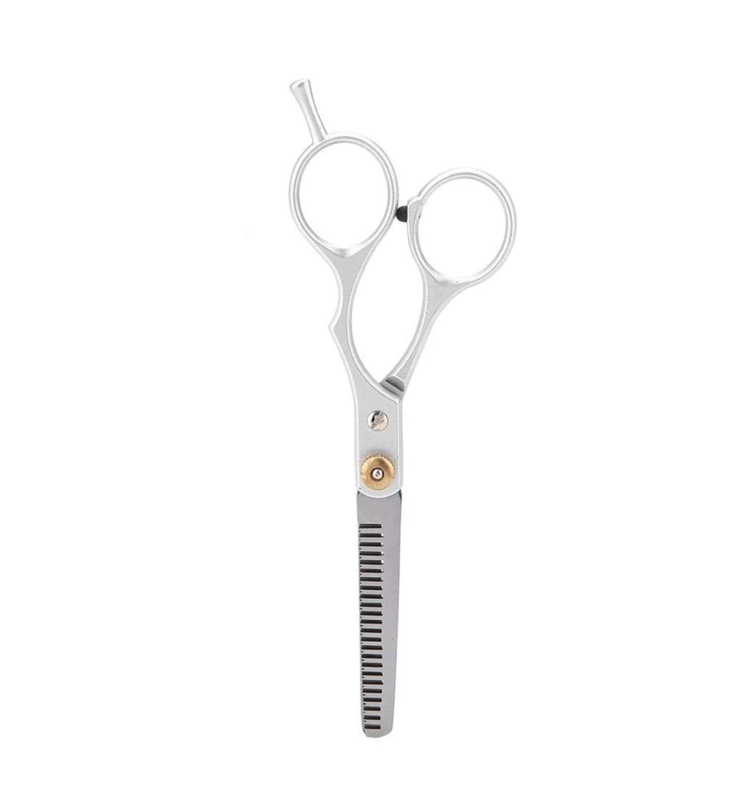 LINKANRUO Professional Hair Cutting Set Salon Barber Hair Shear Thining Regular Scissor Stainless Steel Material Durable for Barber Salon Pet Home Two Pieces Scissors (Size : Thining Scissor) - Buy Online on GoSupps.com