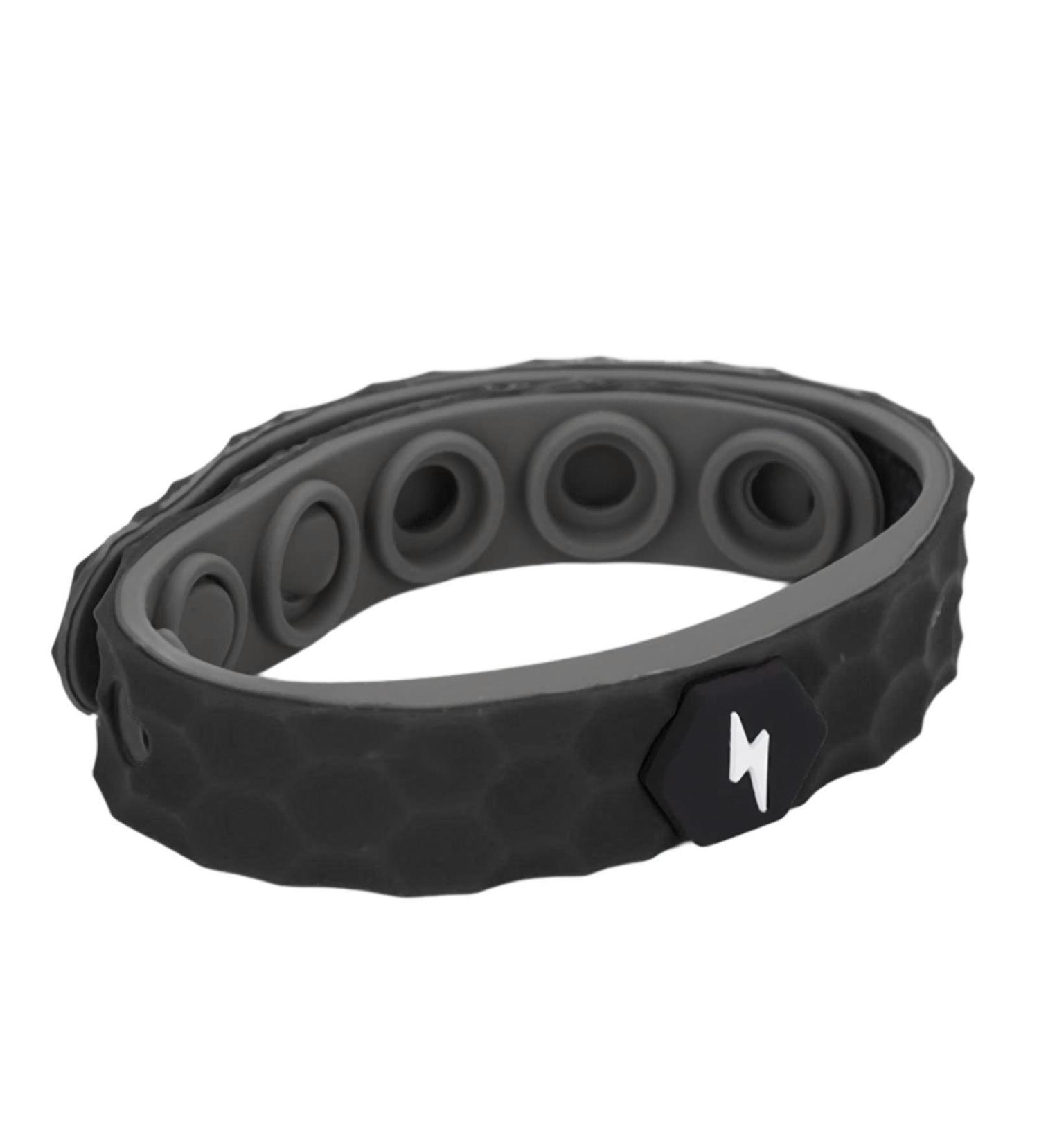Shop Antistatic Bracelet - Wireless Silicone Negative Ion Wristband for Men & Women | Black Balance Bracelet - Buy Online on GoSupps.com