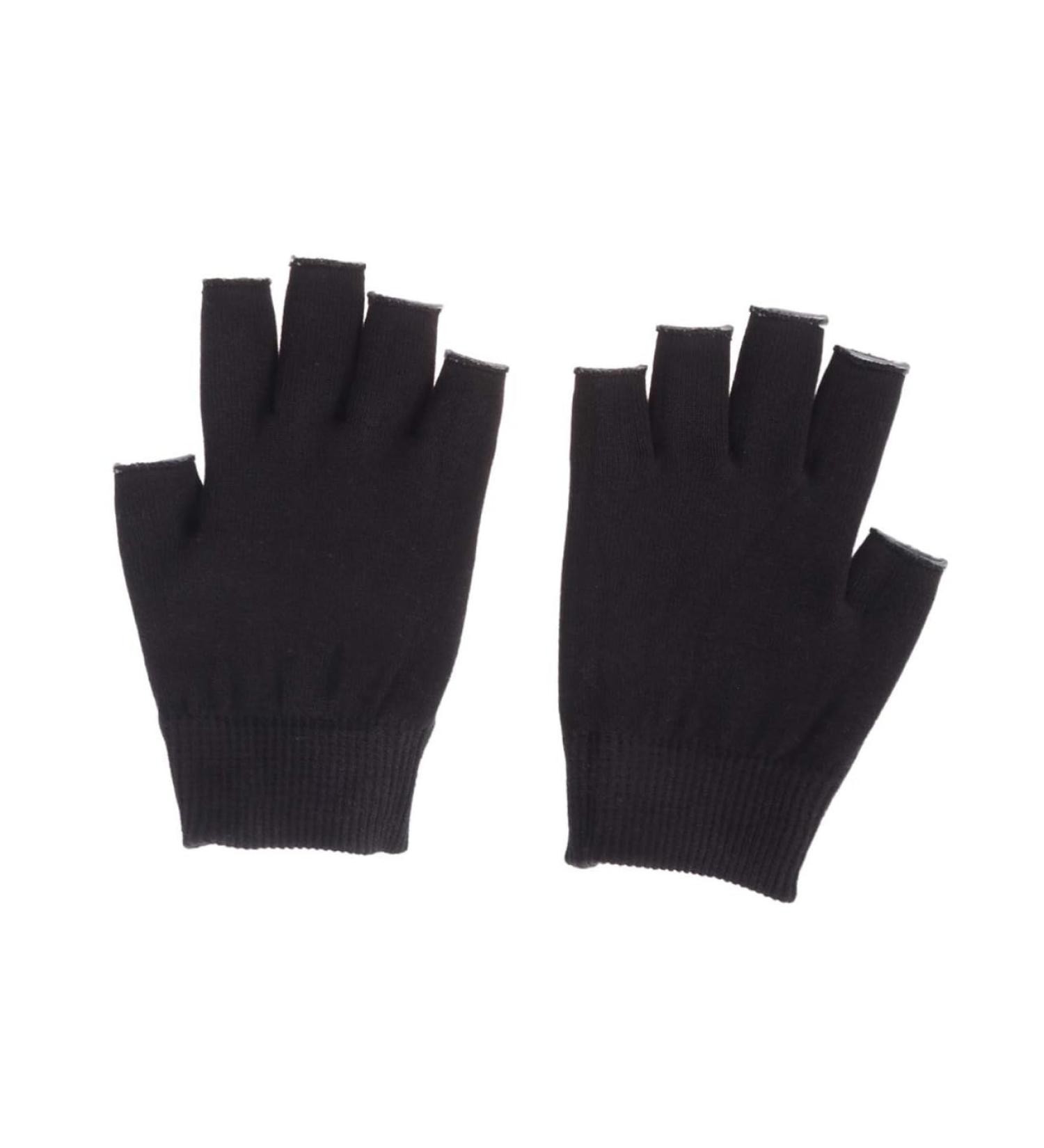Beavorty 1 Pair Black Gel Fingerless Gloves moisturizing Gloves moisturizing Hand Gloves Gel Gloves whitening Glove mositurizing Glove mositurizing Fingerless Glove Apparel Spa - Buy Online on GoSupps.com