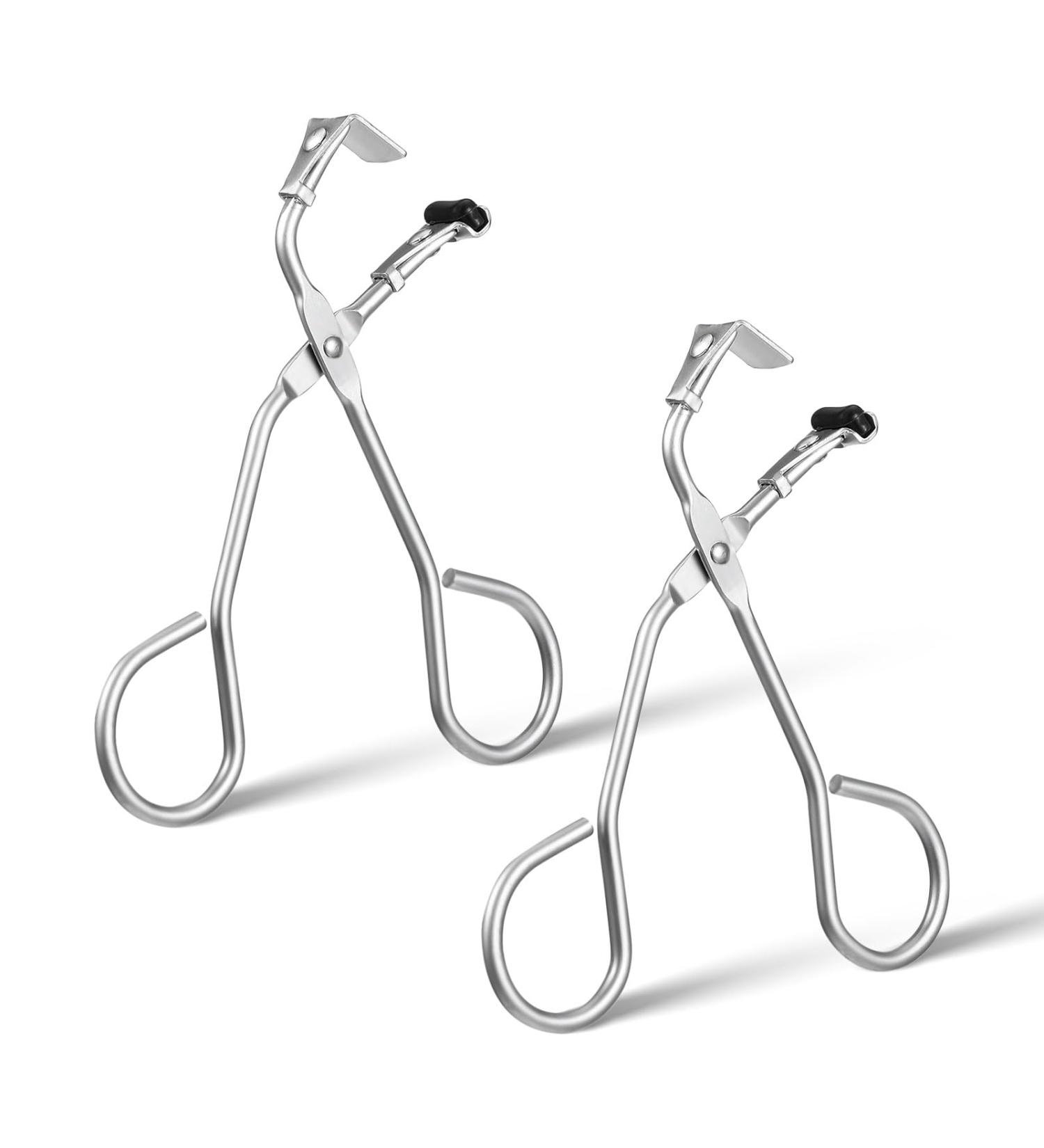 2 Pack Mini Eyelash Curler - Professional Silicone Makeup Tool for All Lash Shapes | No Pinching Dramatic Look - Buy Online on GoSupps.com
