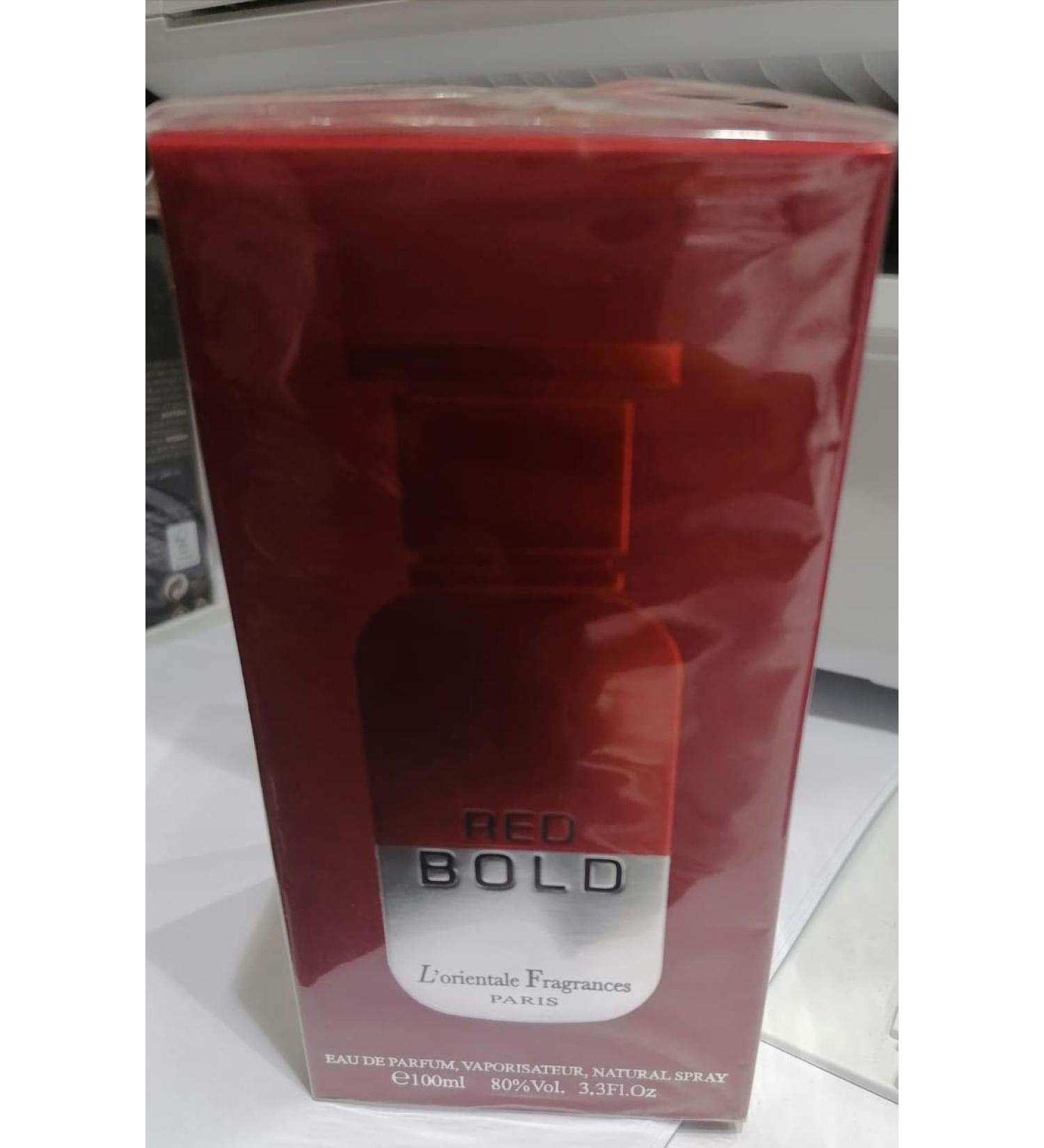 L'ORIENTALE FRAGRANCES Red Bold Eau De Parfum Spray for Men 3.4 Ounce