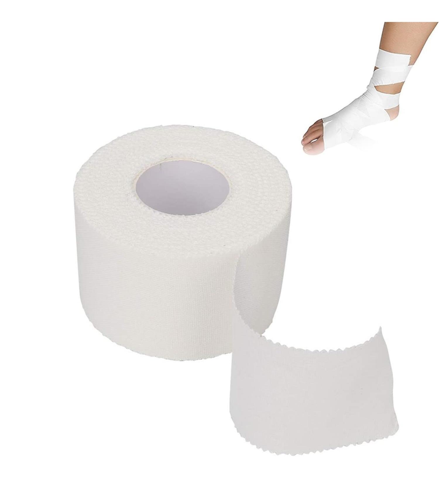 Buy YUYTE Athletic Sports Tape - Strong Easy Tear First Aid Bandage for Athletes | Finger Ankle Wrist Care (2.5CM x 10M - Buy Online on GoSupps.com