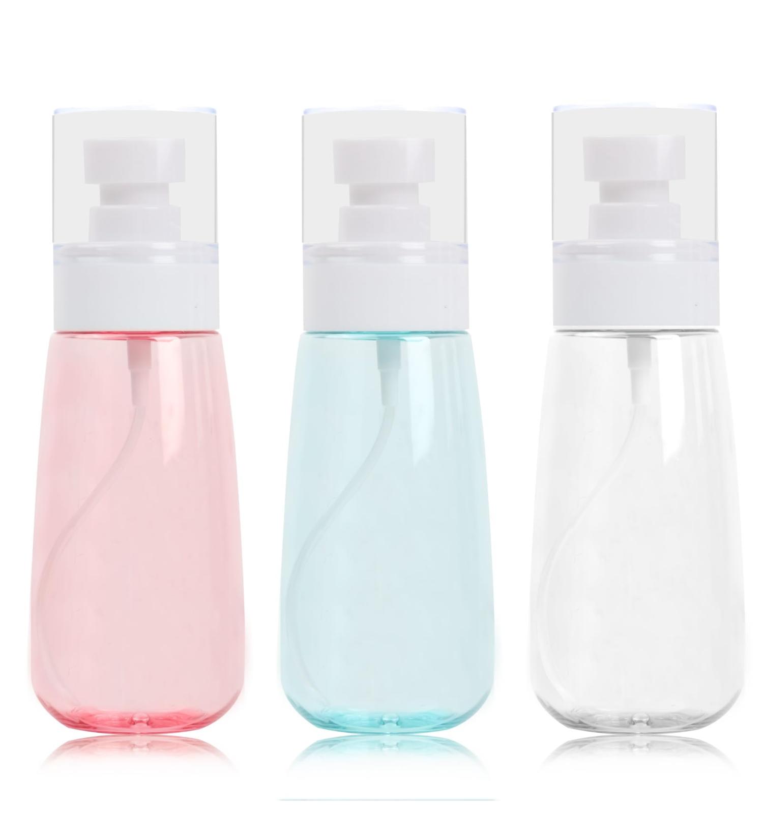 3 Pack Travel Spray Bottle Small Spray Bottle Travel Size Leak Proof Refillable Fine Mist Spray Bottle Mini Spray Bottles Fine Mist Empty Travel Bottle Set for Perfume Essential Oils (100ml) - Buy Online on GoSupps.com