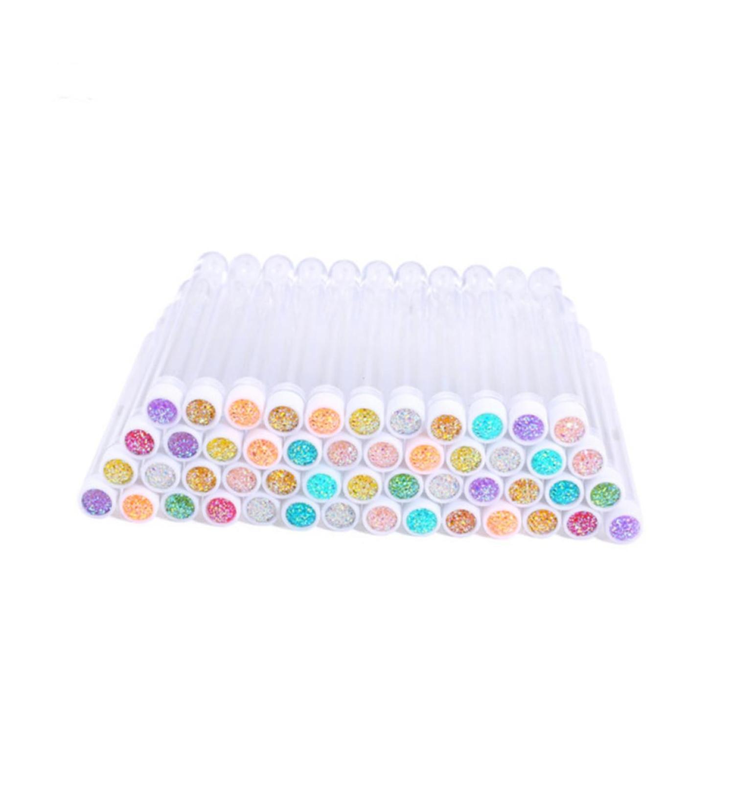 FOMIYES False Lashes 10pcs Hollow with Drill Transparent Mascara Lash Mascara Eyelash oil Clear Mascara Tube 11x1.2cm Random Color - Buy Online on GoSupps.com