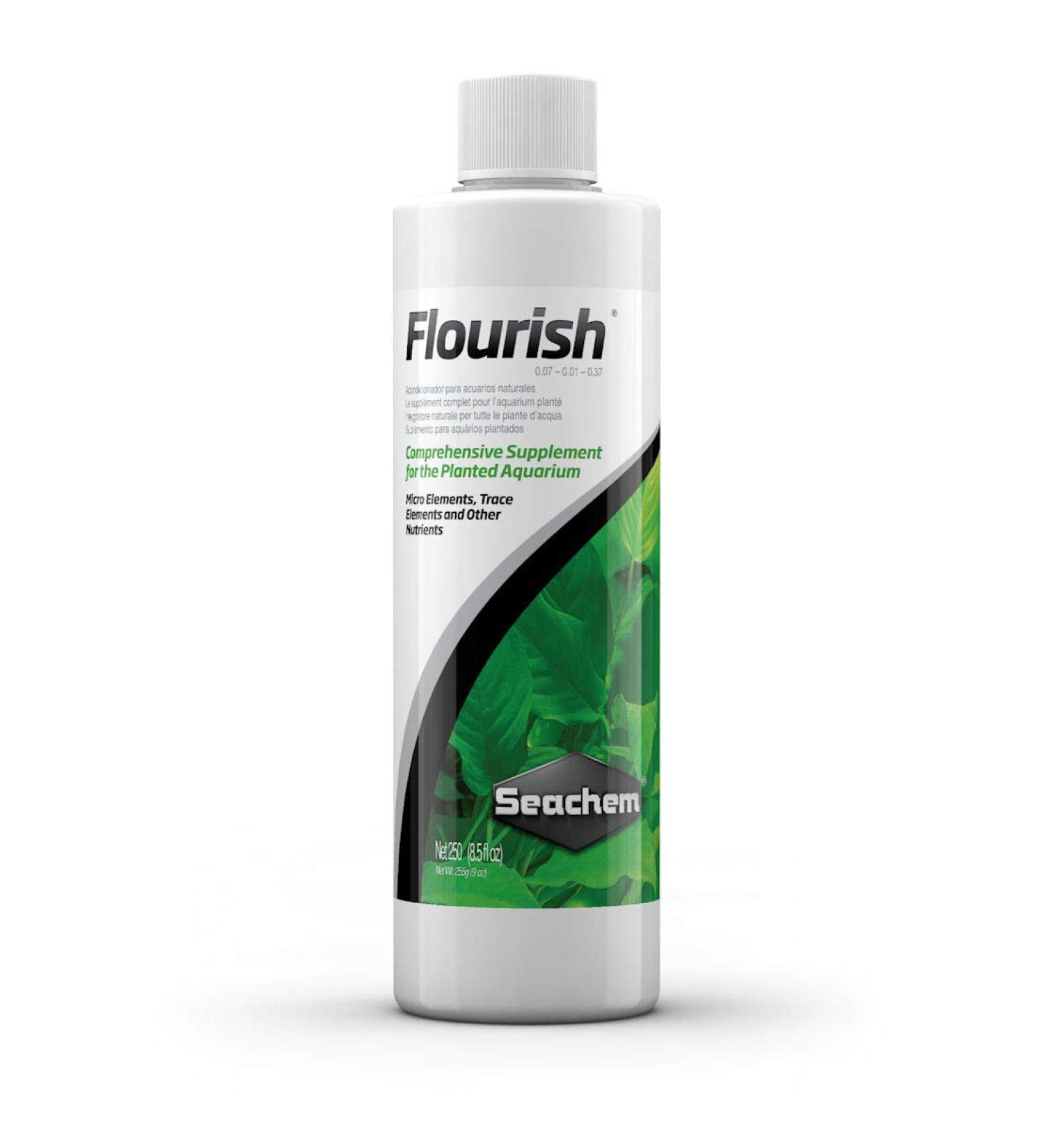 Seachem Flourish Freshwater Plant Supplement 500ml - Enhance Growth and Health - Buy Online on GoSupps.com