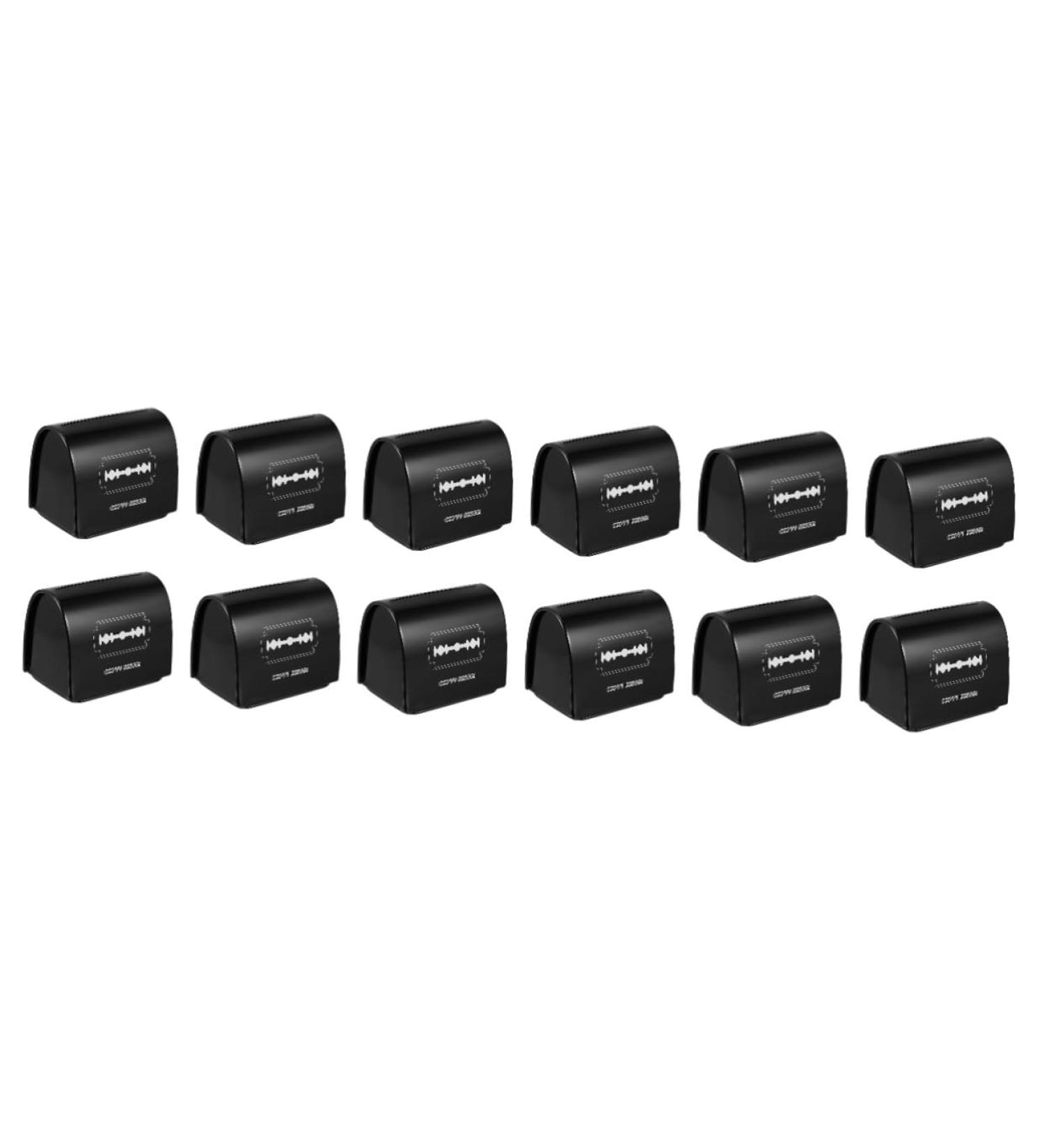 Angoily 12 STK Klinge Storage Box - Stylish Memory Bench for Men's Razors & Blades | Ideal for Friseurladen & Home Use - Buy Online on GoSupps.com