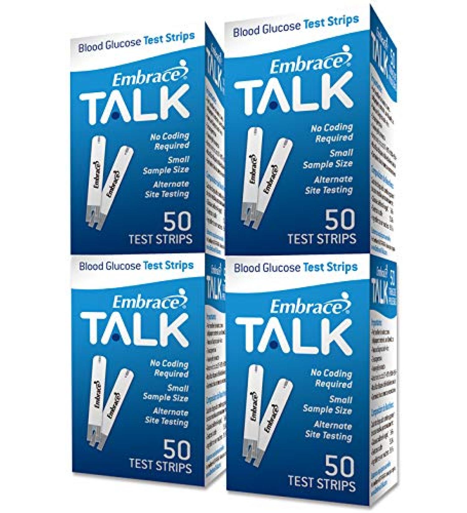 Omnis Embrace Talk Test Strips 200ct