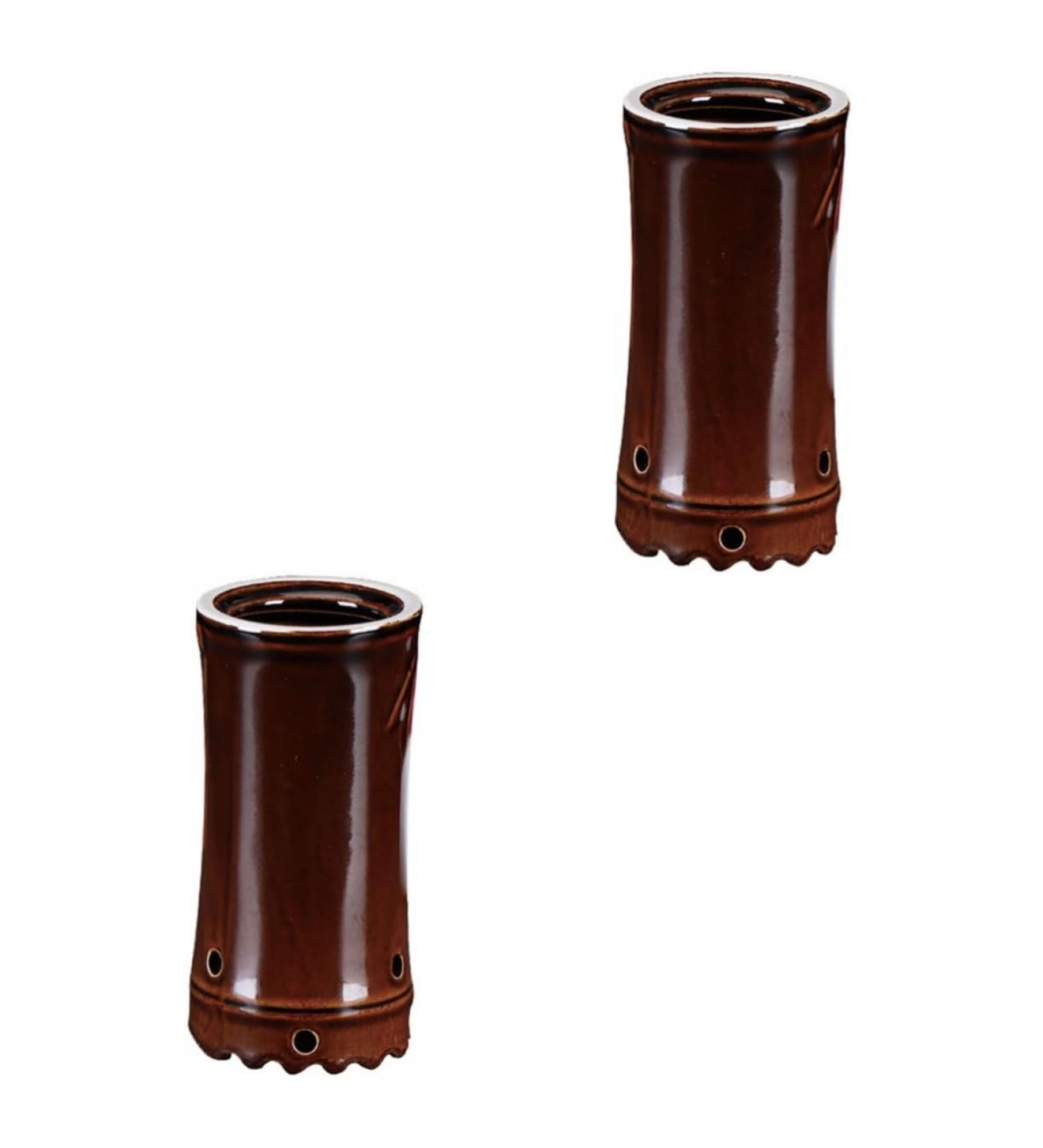 Beavorty Massage Tools - 2 STK Moxibustion Pot Set | Ceramic Moxa Canister & Burner for Relaxation & Wellness - Buy Online on GoSupps.com