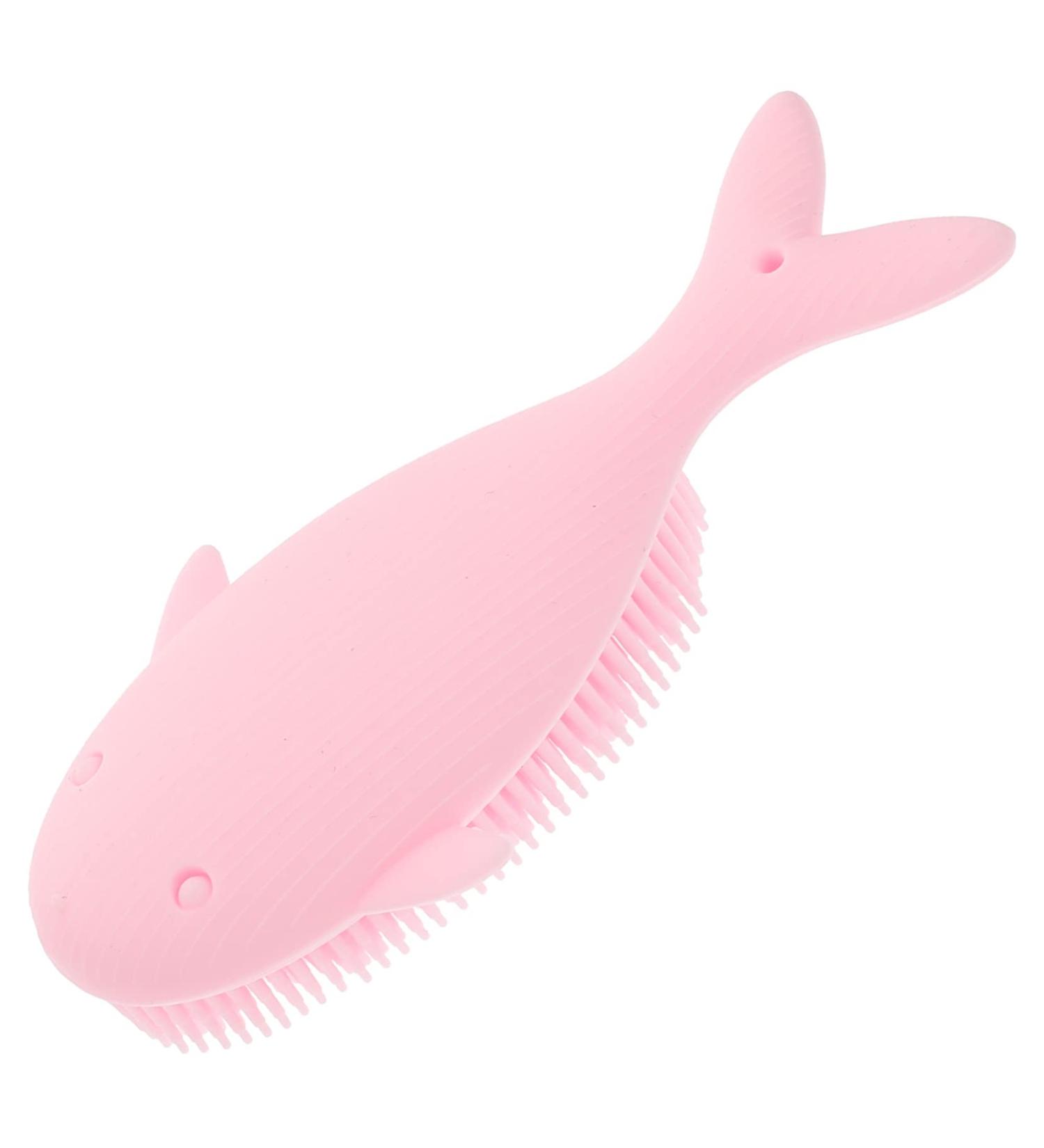 FRCOLOR 4pcs Silicone Baby Shampoo Brushes | Toddler Body Cleaning Brush Set for Exfoliating & Hair Cleaning | Baby Bath Tools - Buy Online on GoSupps.com