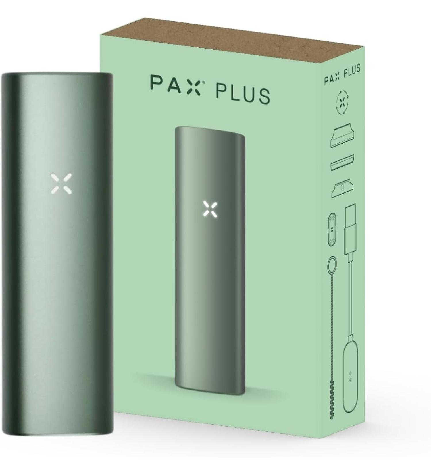 PAX Plus Starter Kit Premium Portable Vaporizer for Dry Herbs 10 Year Warranty -  Sage - Buy Online on GoSupps.com