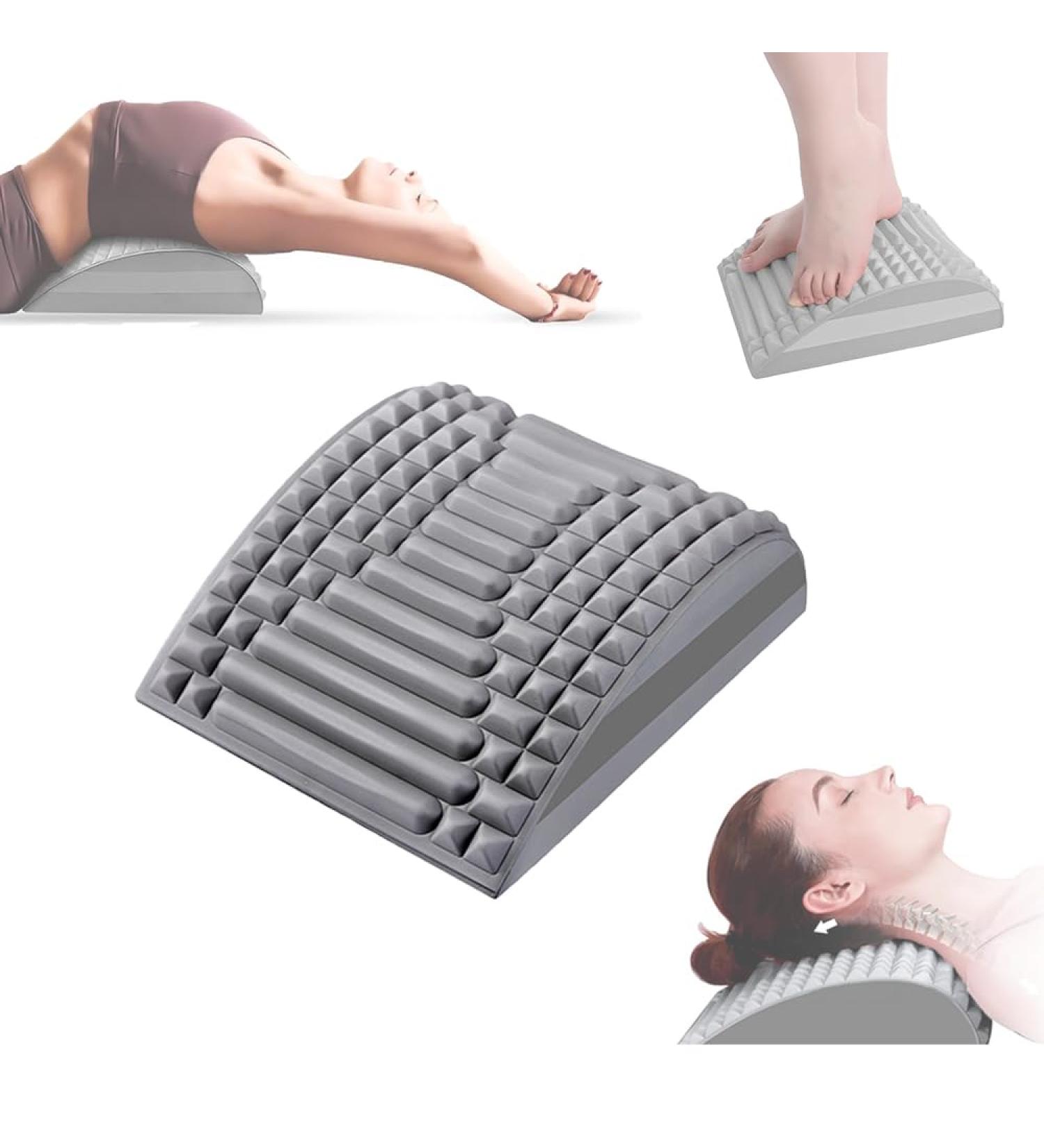 Buy Homefantasy 2-in-1 Chiropractic Pillow | Lumbar & Neck Support for Scoliosis & Herniated Disks - Relief & Comfort - Buy Online on GoSupps.com