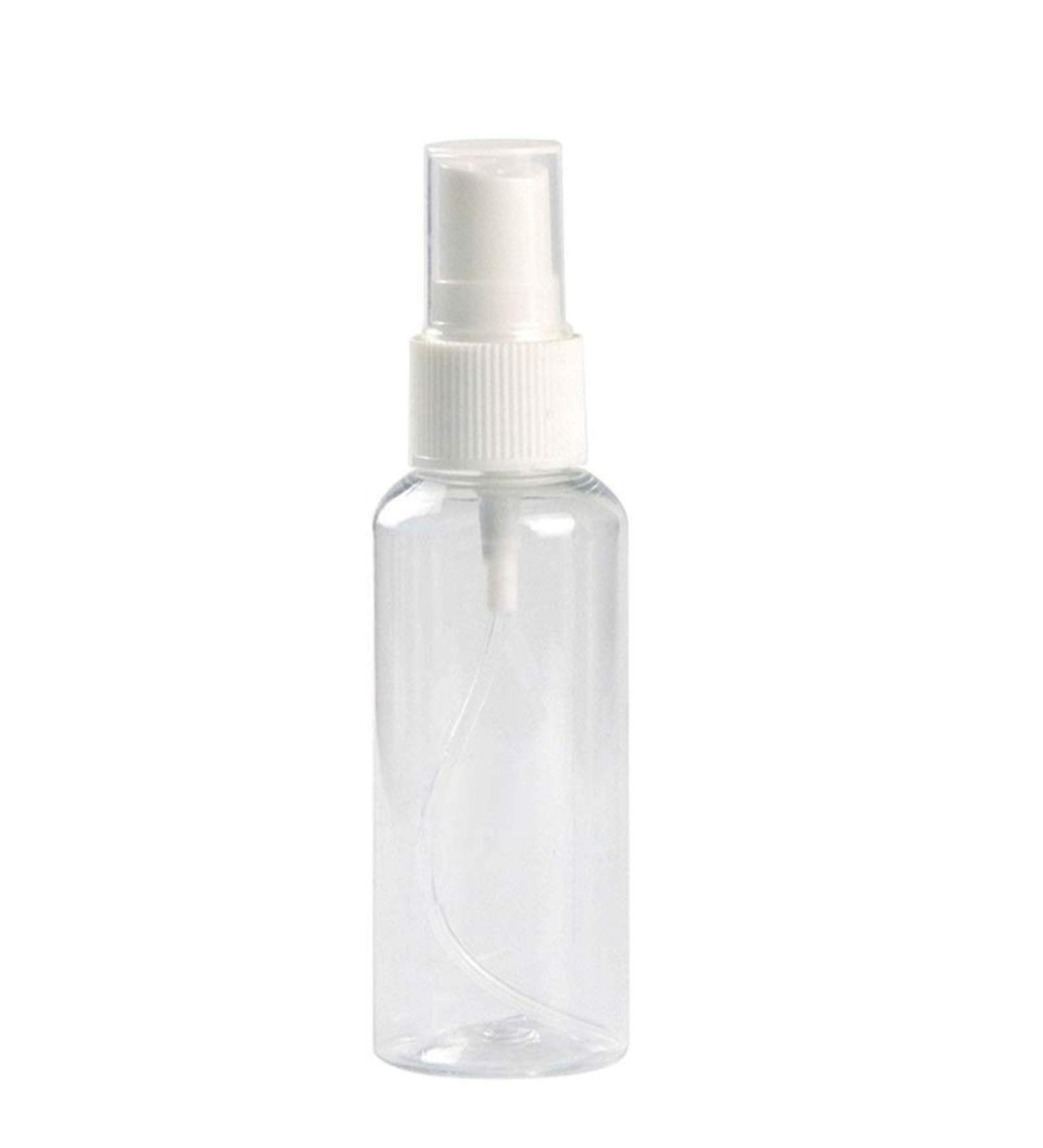 Portable Travel Mist Spray Bottle - 30ml Transparent Cosmetic Atomizer for Samples - Buy Online on GoSupps.com