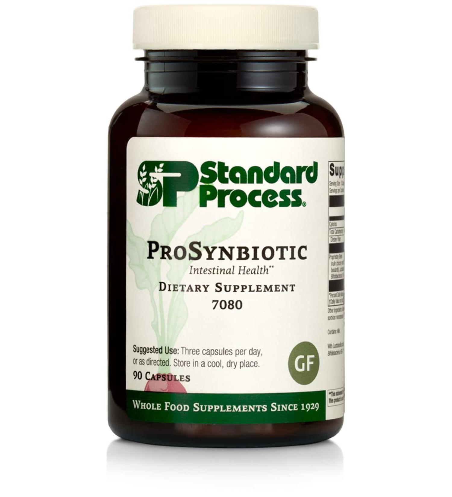 Standard Process ProSynbiotic - Whole Food Bowel & Immune Support 90 Capsules - Buy Online on GoSupps.com