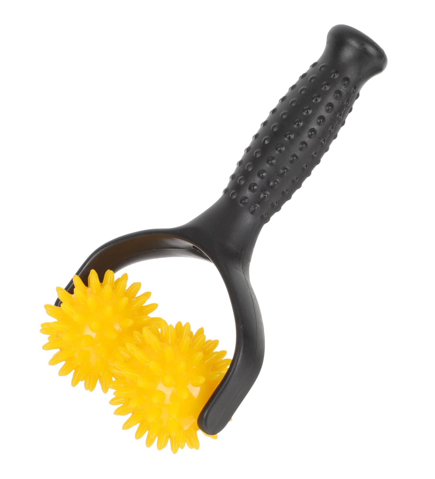 Buy Gatuida Fascia Muscle Roll - Deep Tissue Massage Device for Neck Arm & Back Relief - Yellow Body Roller Tool | International Shipping Available - Buy Online on GoSupps.com