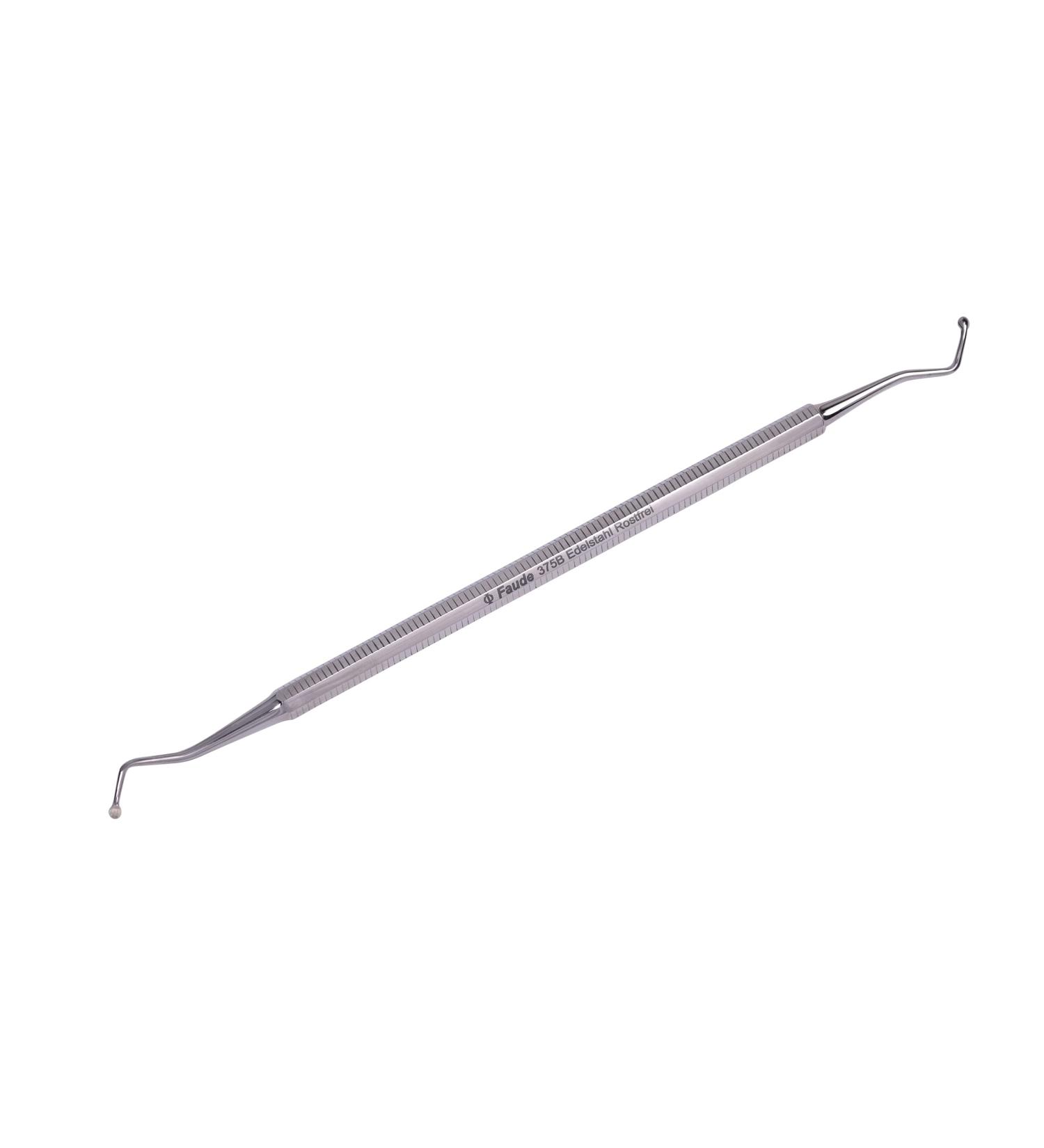 Faude Corner Lifter - Professional Stainless Steel Foot Care Tool for Ingrown Toenails & Nail Cleaning | 17cm Spoon Lifter - Buy Online on GoSupps.com