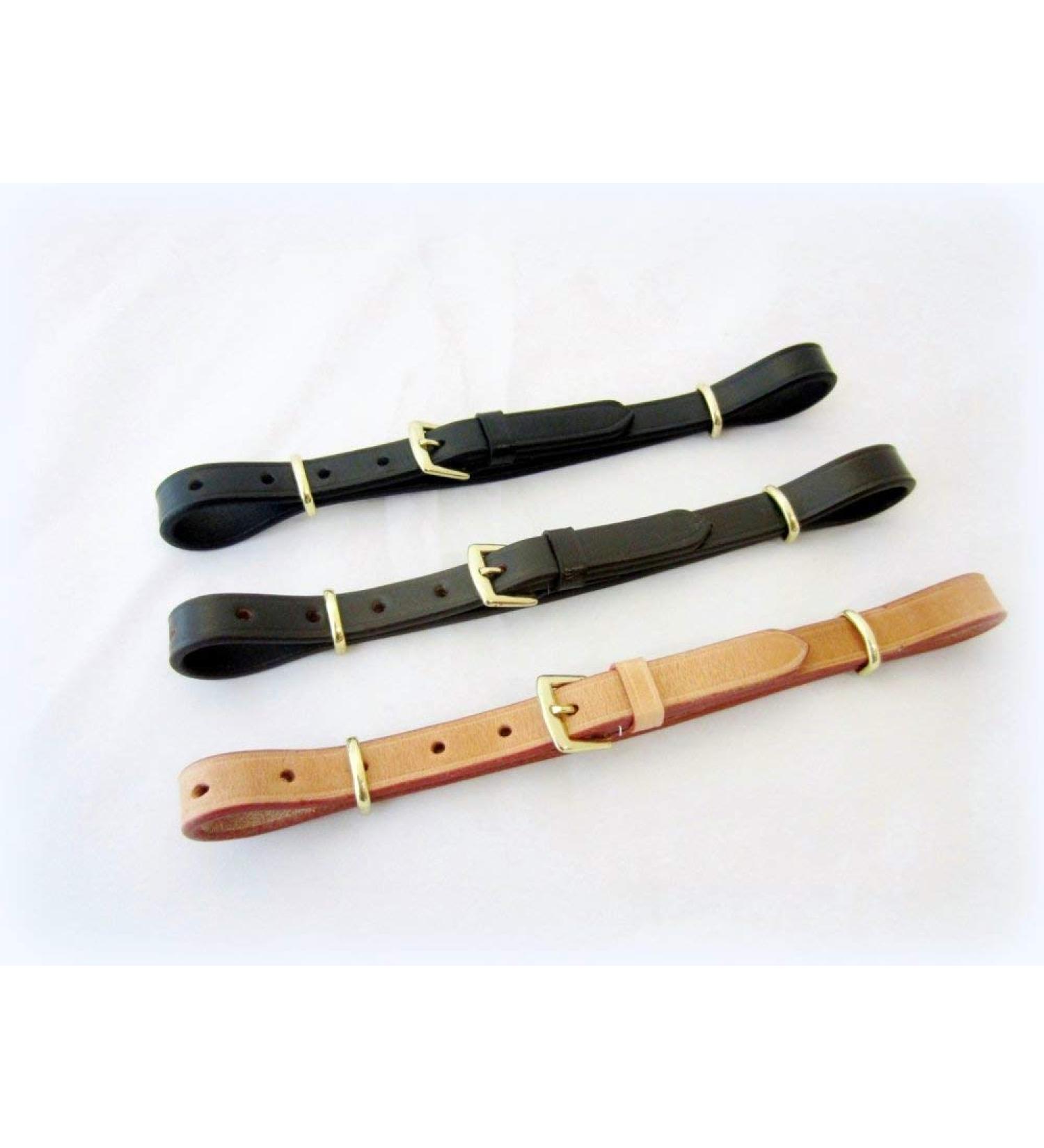 PS Horse Articles Gold Edition Universal Chin Strap or Nose Strap Size Adjustable Natural