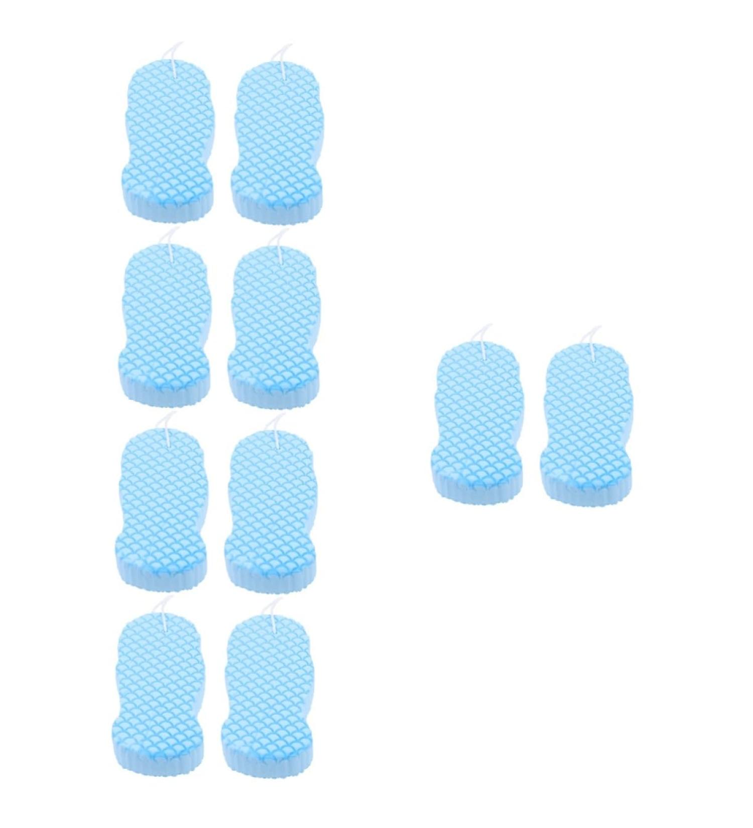 FRCOLOR 10 Pcs Exfoliating Bath Sponge Set - Natural Body Scrubber & Loofah for Kids & Adults - Spa Quality Shower Brush for Deep Cleansing - Buy Online on GoSupps.com