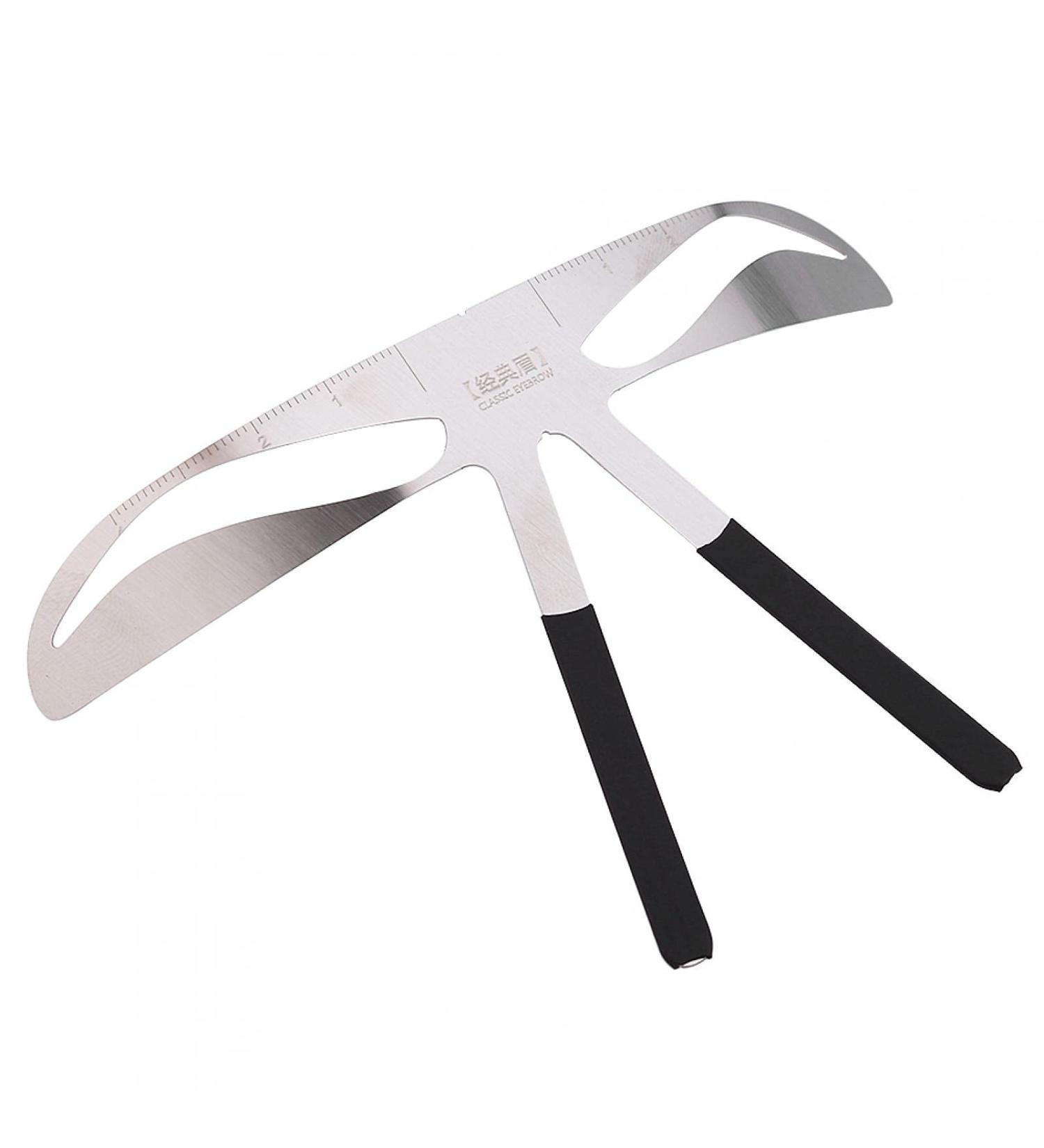 Permanent Eyebrow Shaping Mold Kit - 4 Types Designer Microblade Tool for Female Eyebrow Trimming and Nail Shape - Eyebrow Makeup Tool - Buy Online on GoSupps.com