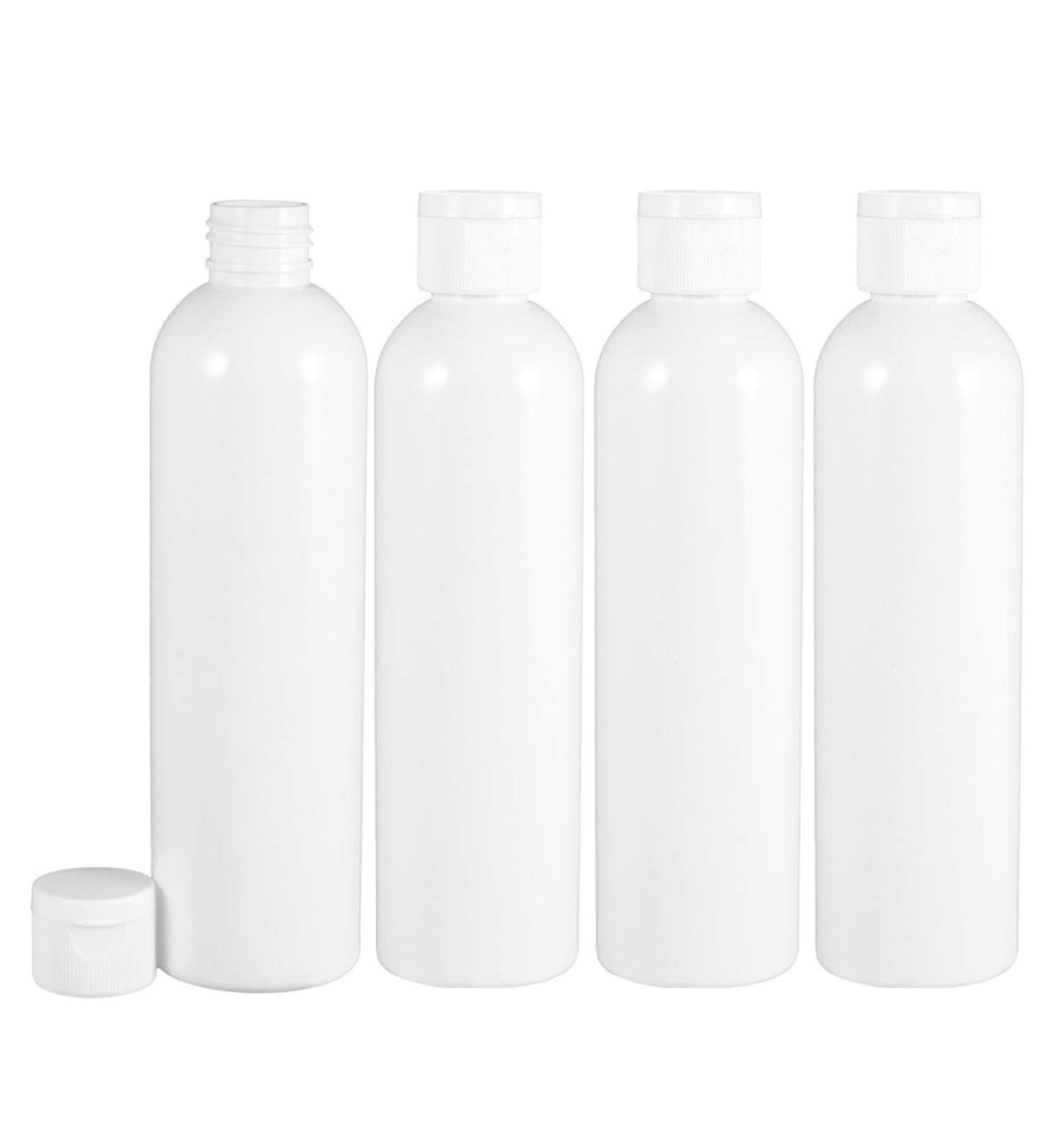 Minkissy 4 Pcs Cosmetic Bottles Set - Refillable 500ml Folding Lock Makeup Containers for Shampoo Shower Gel & Lotion - Travel-Friendly Toiletry Items - Buy Online on GoSupps.com