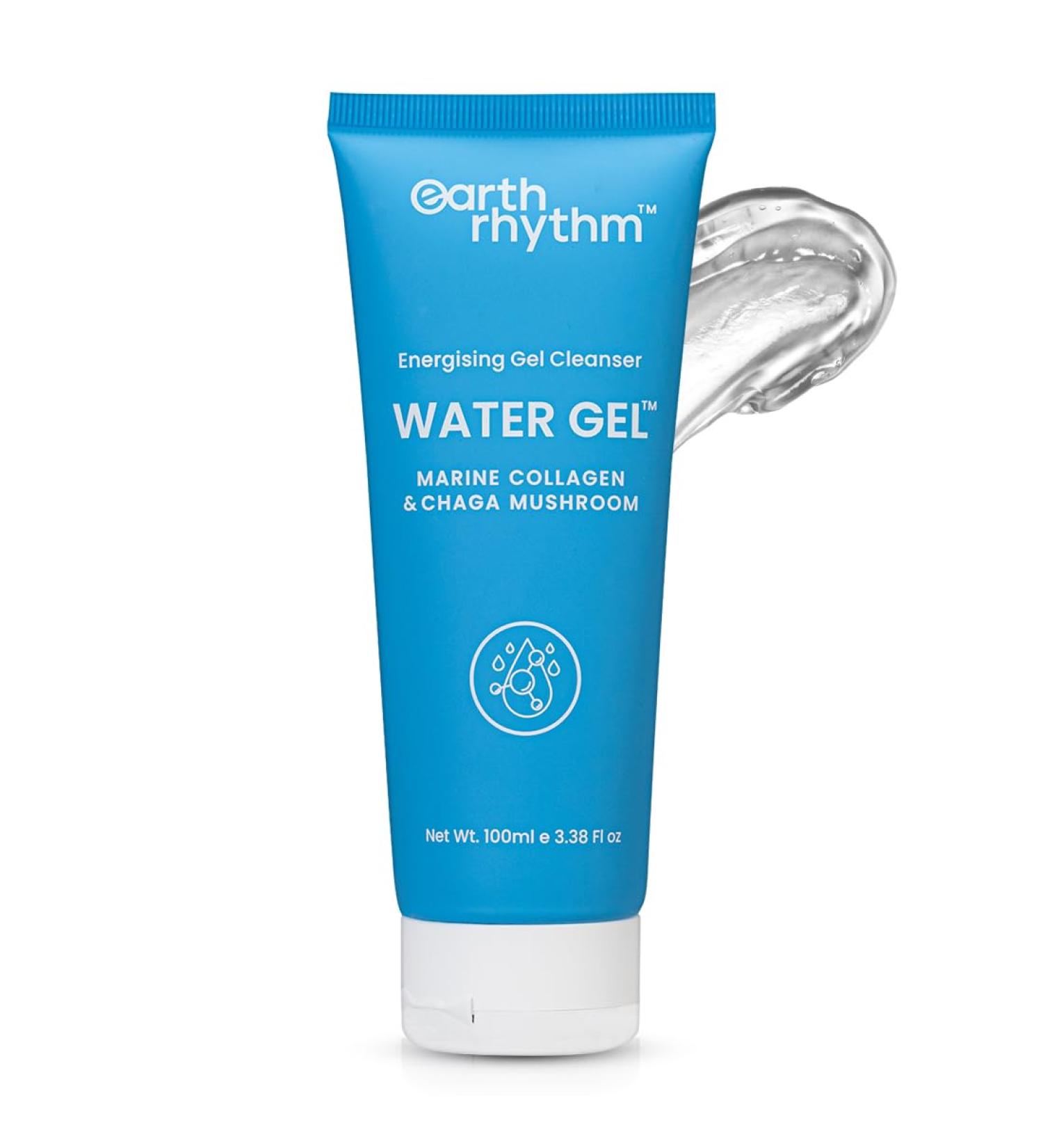  Earth Rhythm Earth Rhythm Energizing Face Wash with Earth Marine Water and Tauga Seed Natural Vegan - 100g - Buy Online on GoSupps.com