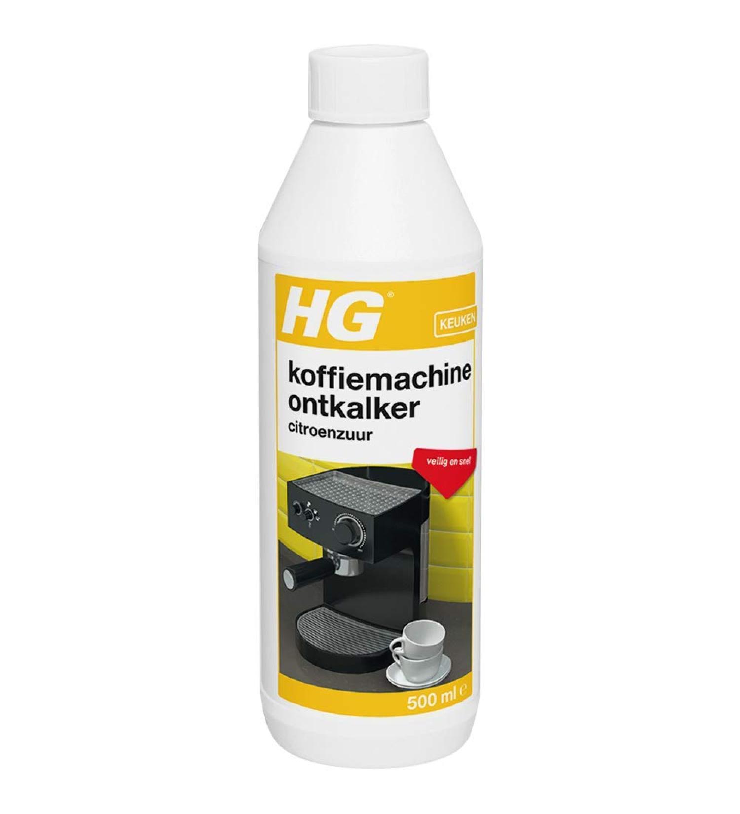 HG ontkaler for espresso and padcaffiezetger te op-basis van citroenzuur - Buy Online on GoSupps.com