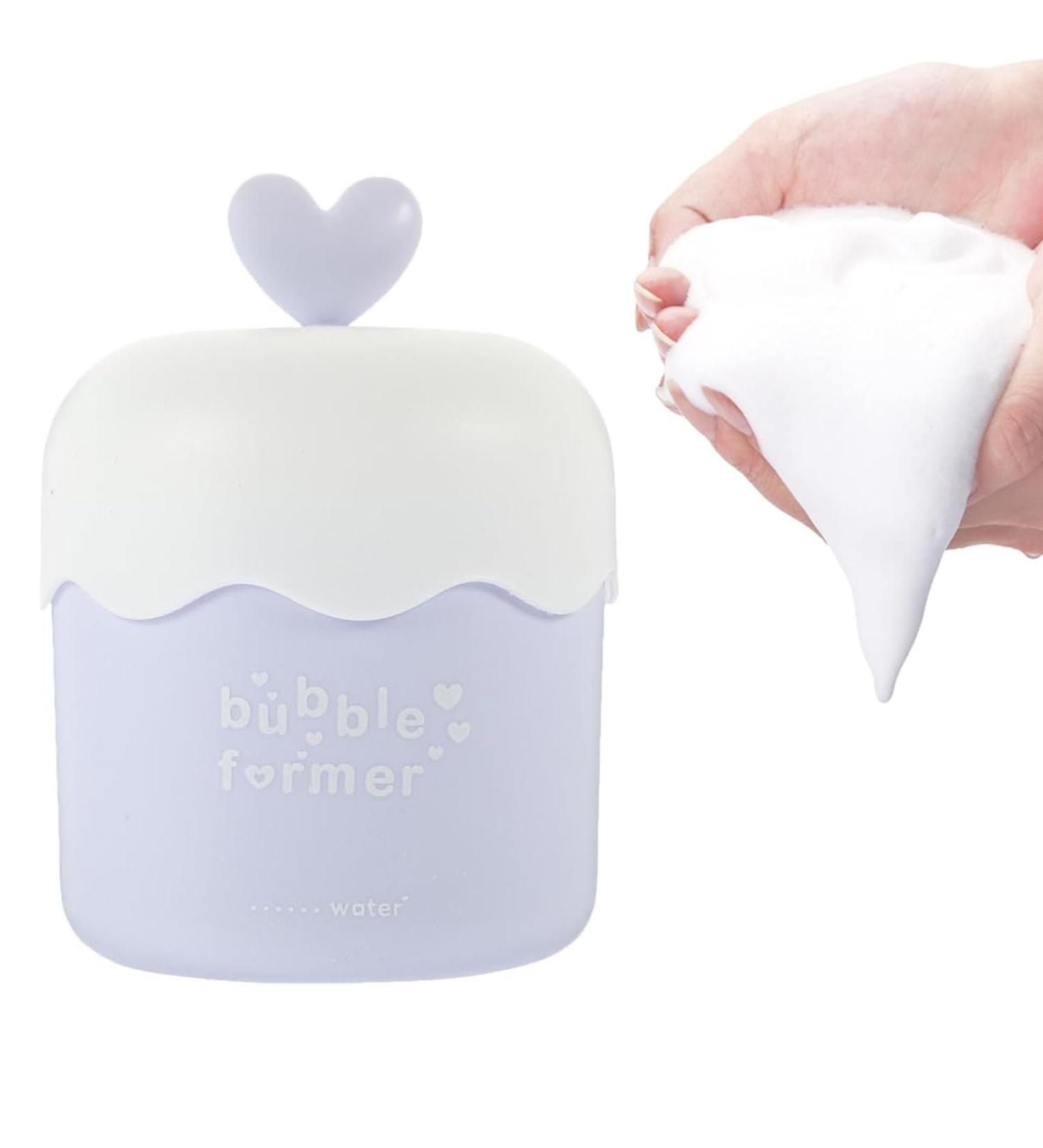 Beavorty Face Foam Maker - Facial Bubble Maker & Cleansing Foaming Tool for Radiant Skin | Blue Rich Cream Foamer Cup - Buy Online on GoSupps.com