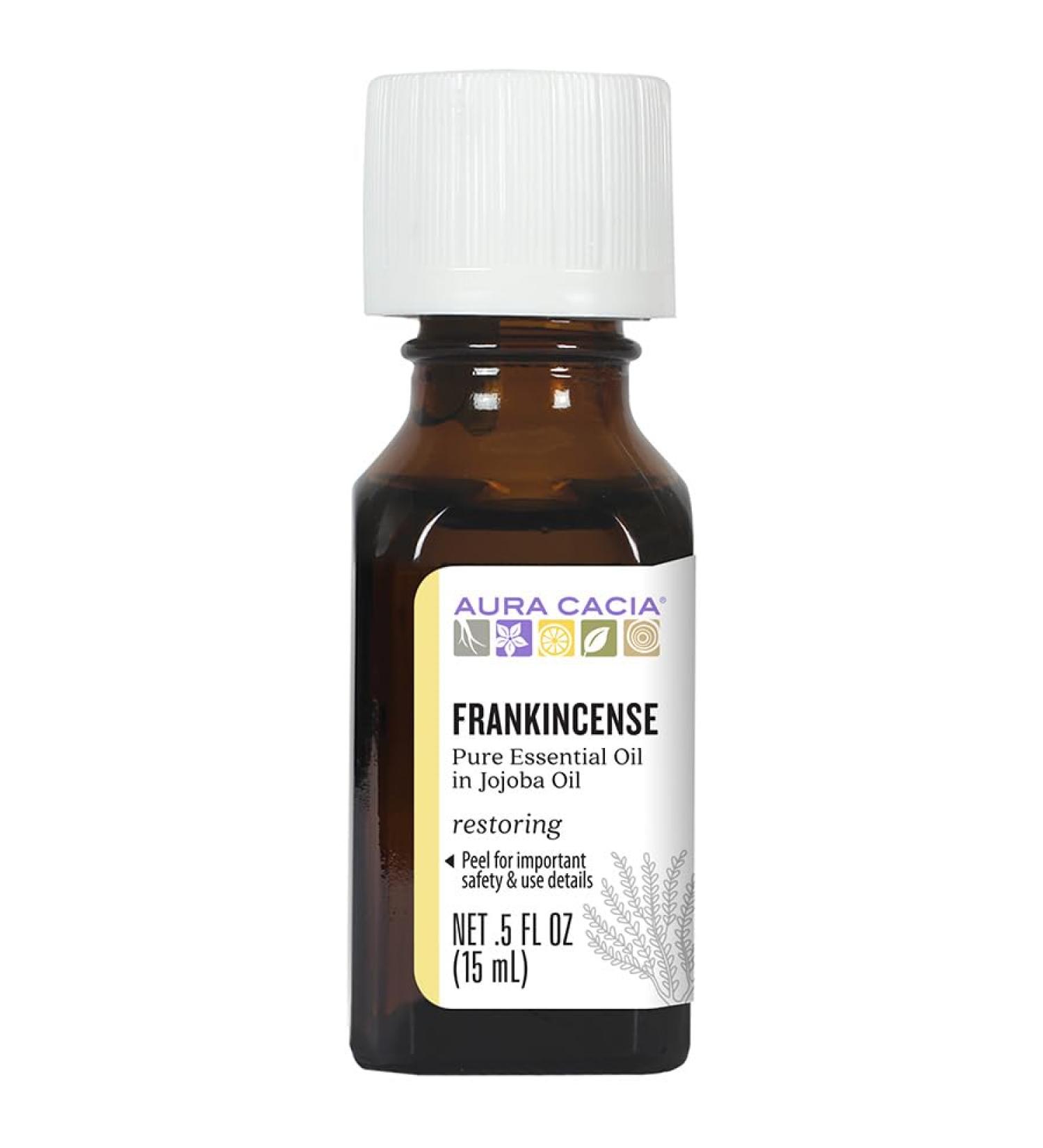 Aura Cacia Sanctifying Frankincense Essential Oil 15 ML - Premium Aromatherapy & Wellness | International Shipping Available - Buy Online on GoSupps.com
