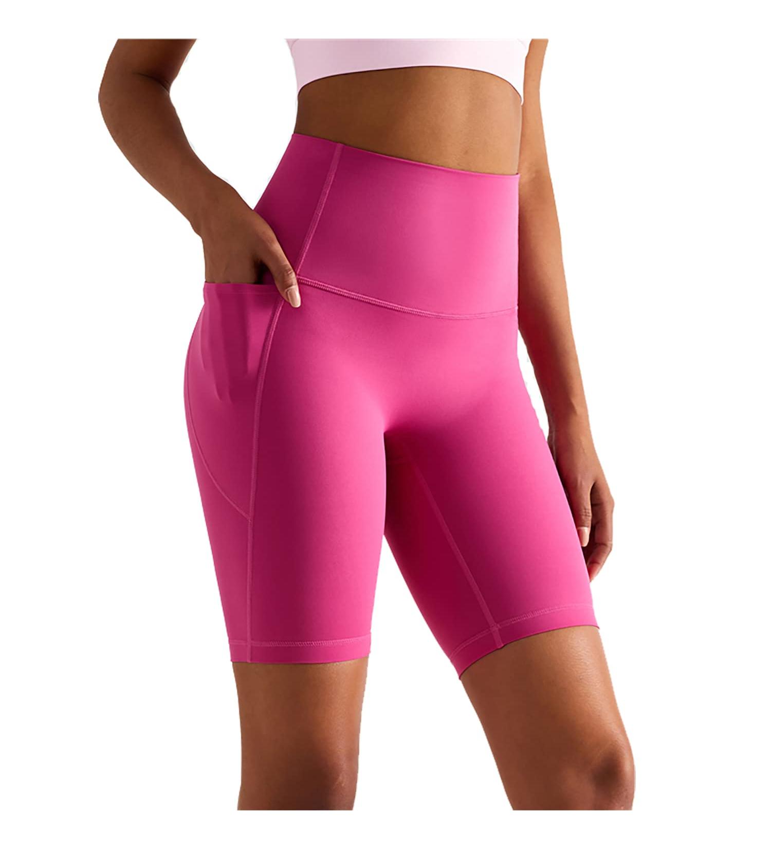 XDSP Women s High Waist Seamless Yoga Shorts with Cell Phone Bag - Stylish & Comfortable Fitness & Sports Pants - Buy Online on GoSupps.com