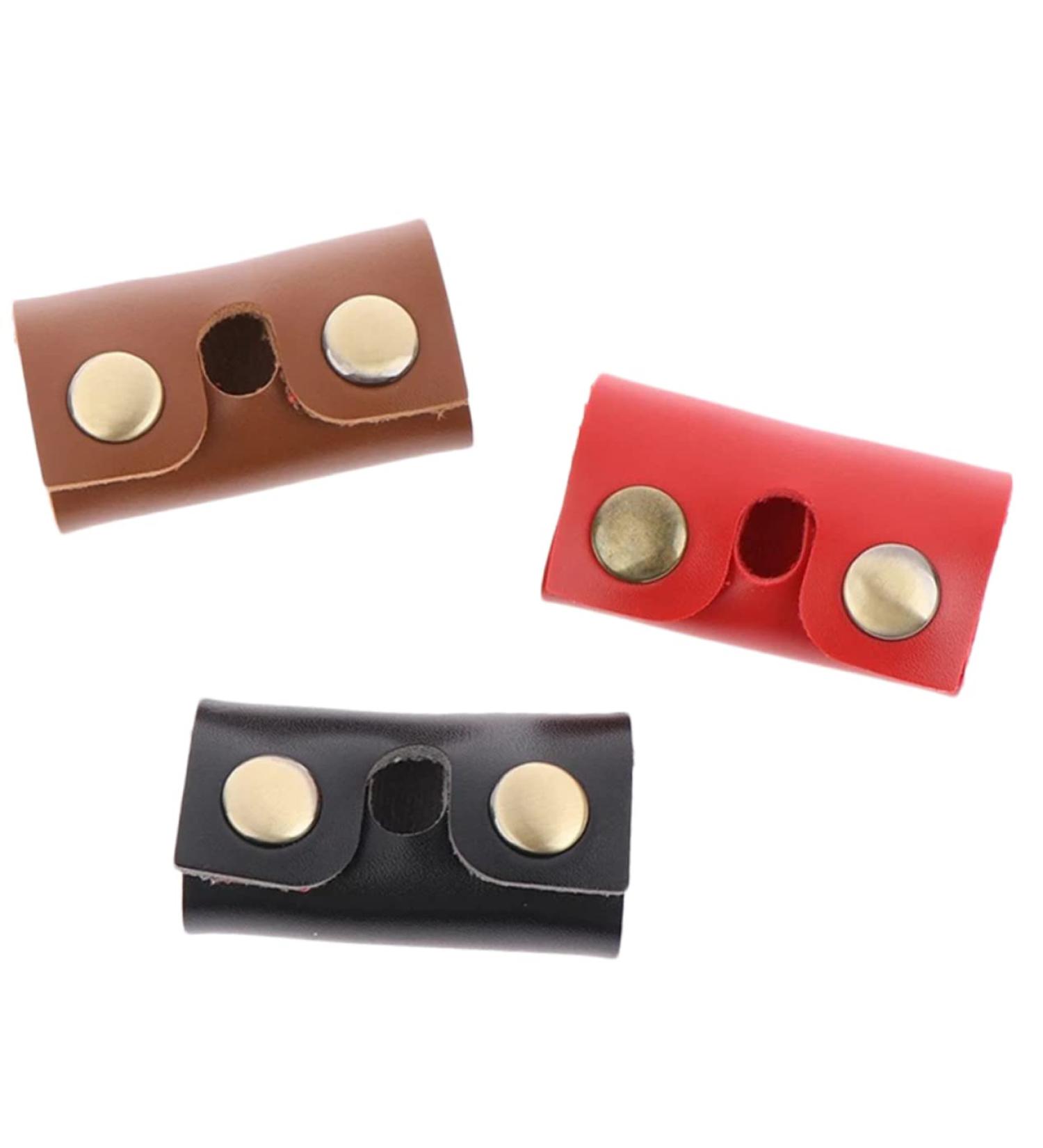 Iwowhero 3ST Razor Set - Manual Men's Razor with Leather Etui & Sleeves | Premium Shaving Accessories for Men - Buy Online on GoSupps.com