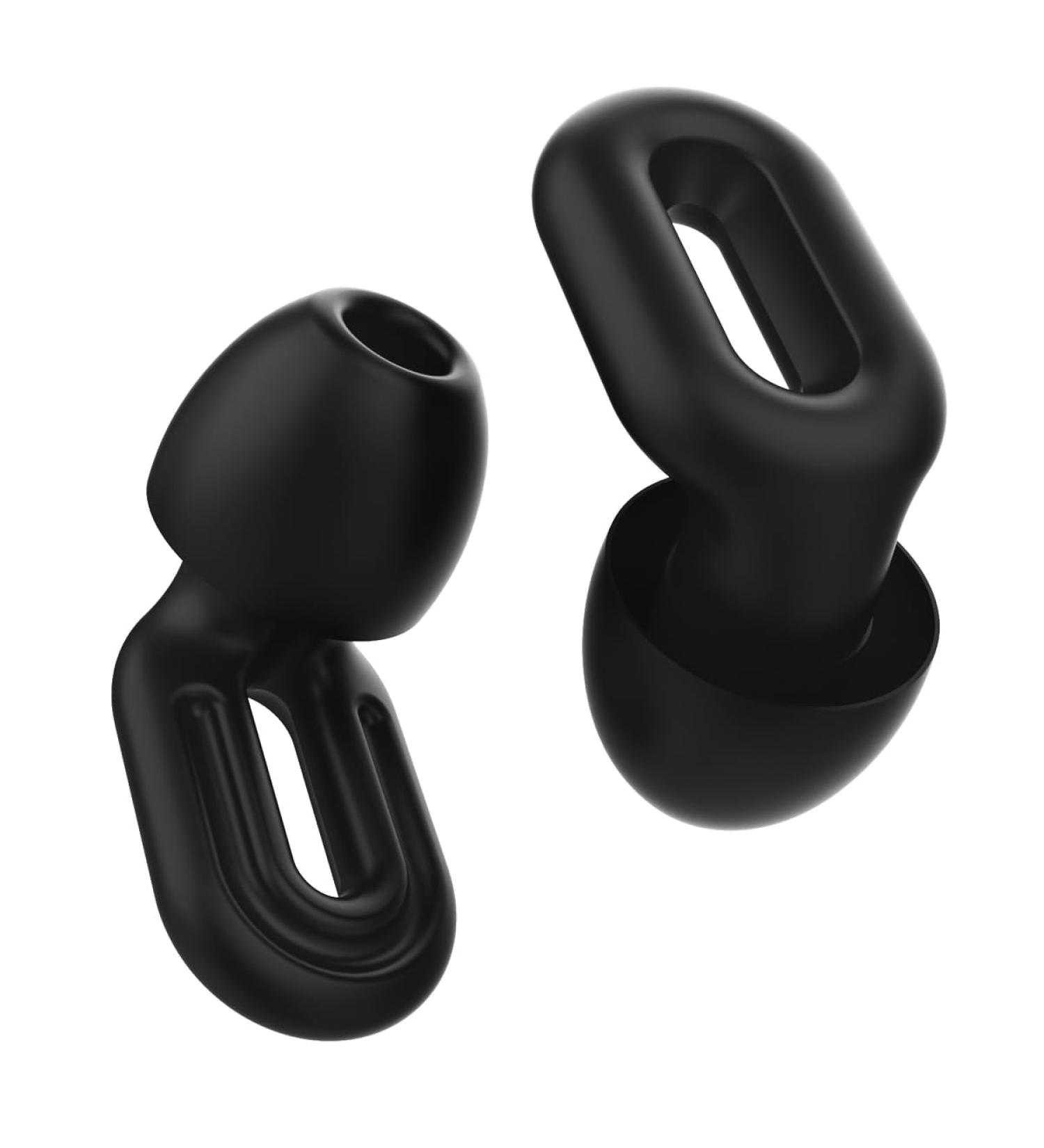 Focus Noise-Reducing Ear Plugs for Sleep | Reusable Soft Silicone for Snoring & Hearing Protection | 4 Sizes XS/S/M/L - Black - Pack of 1 - Buy Online on GoSupps.com