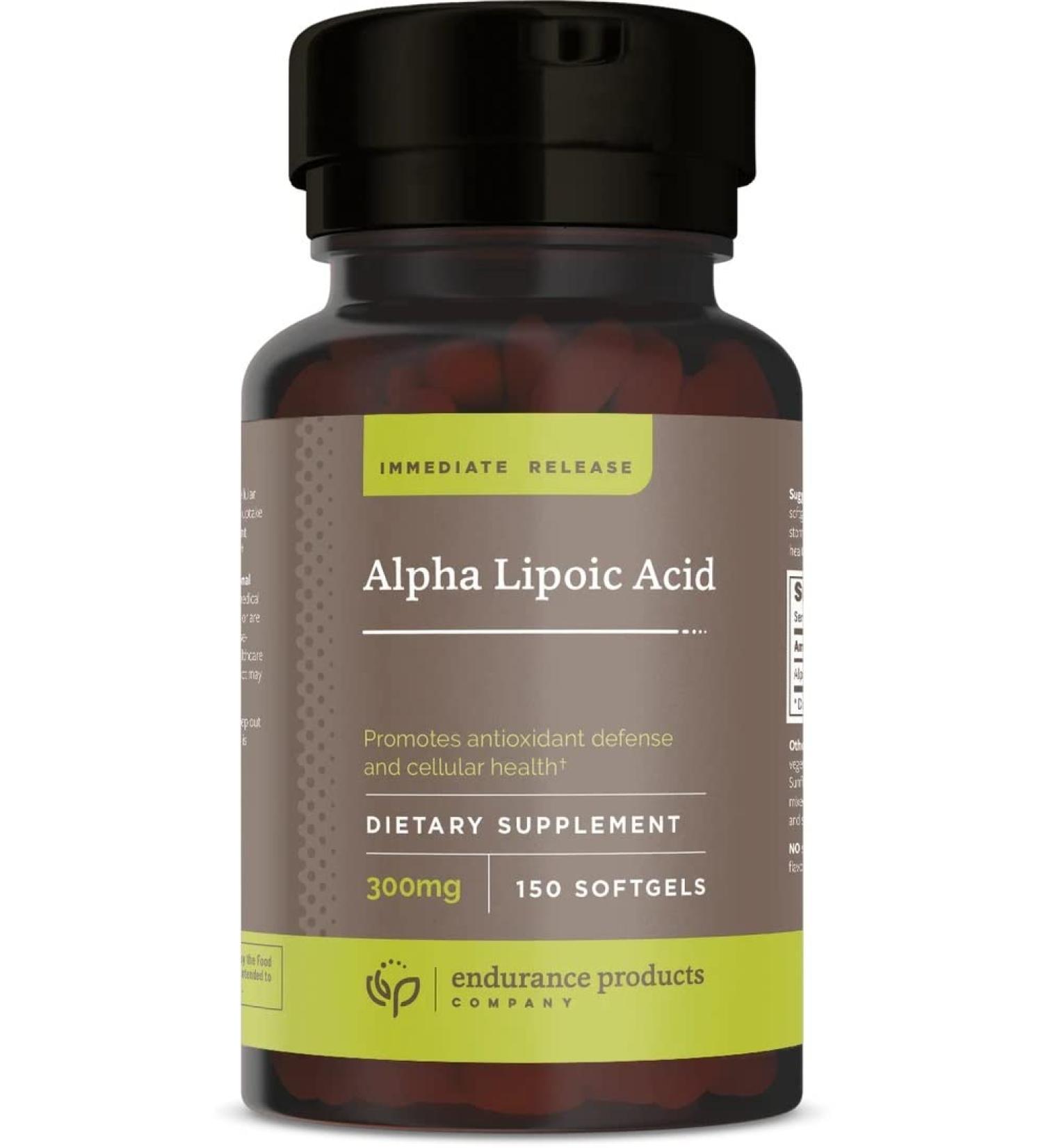 Alpha Lipoic Acid 300mg (150 softgels)