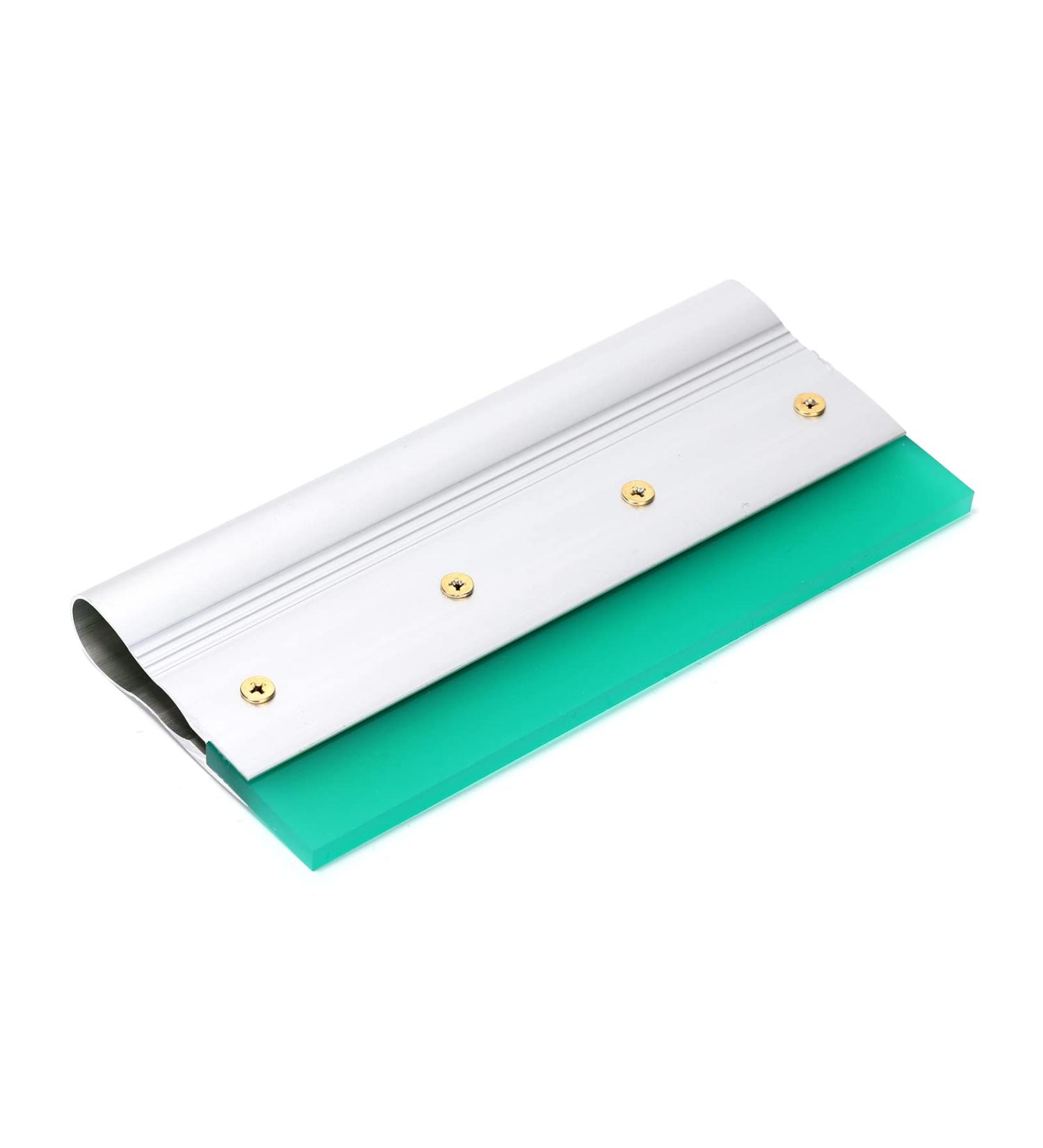 10 Inch Screen Printing Ink Squeegee with Aluminum Handle 75 Durometer Flat Squeegee for DIY Hand Printing Flat Patterns - Buy Online on GoSupps.com