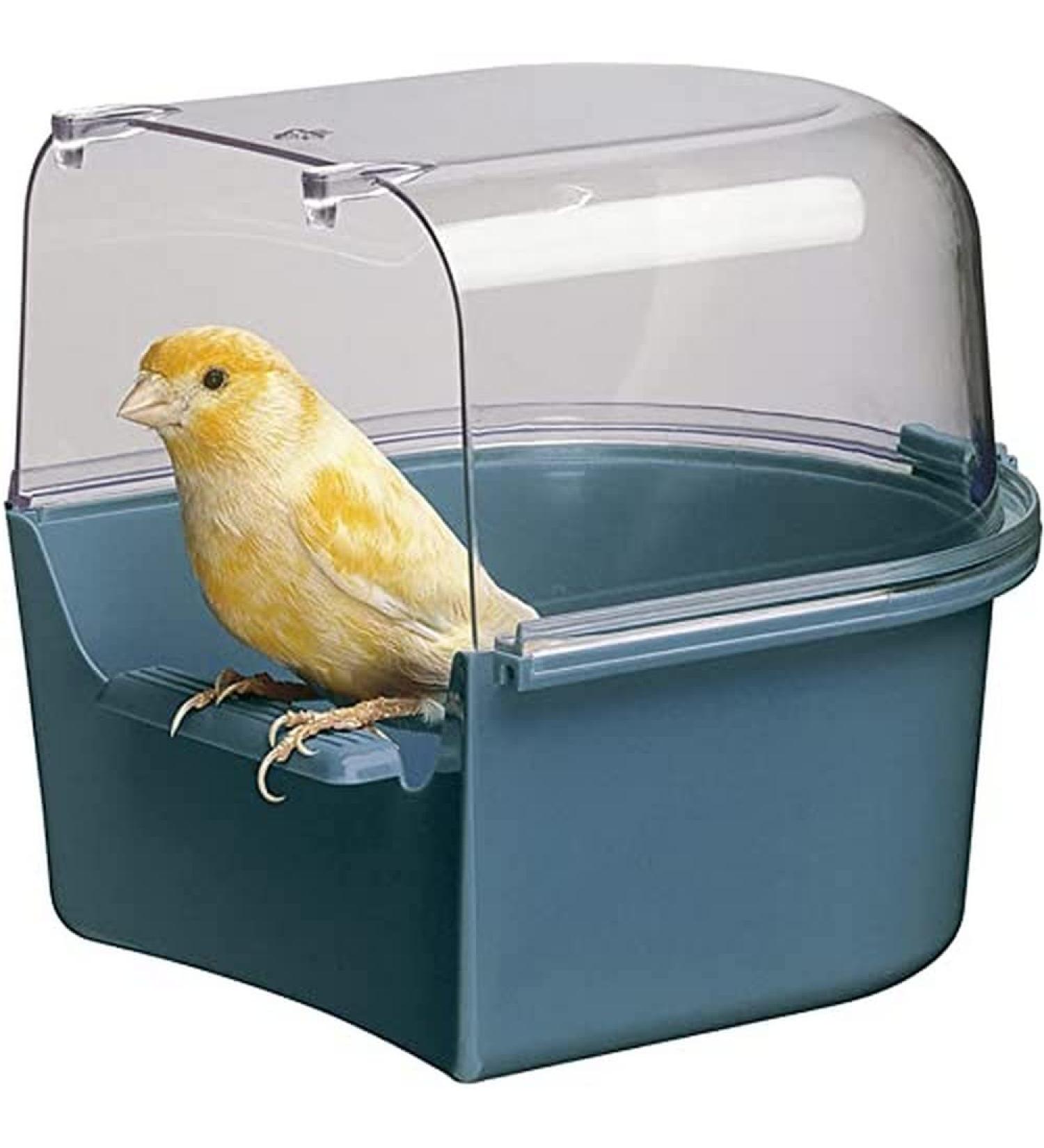 Ferplast Trevi Bird Bath Covered Canary 14x15x13cm