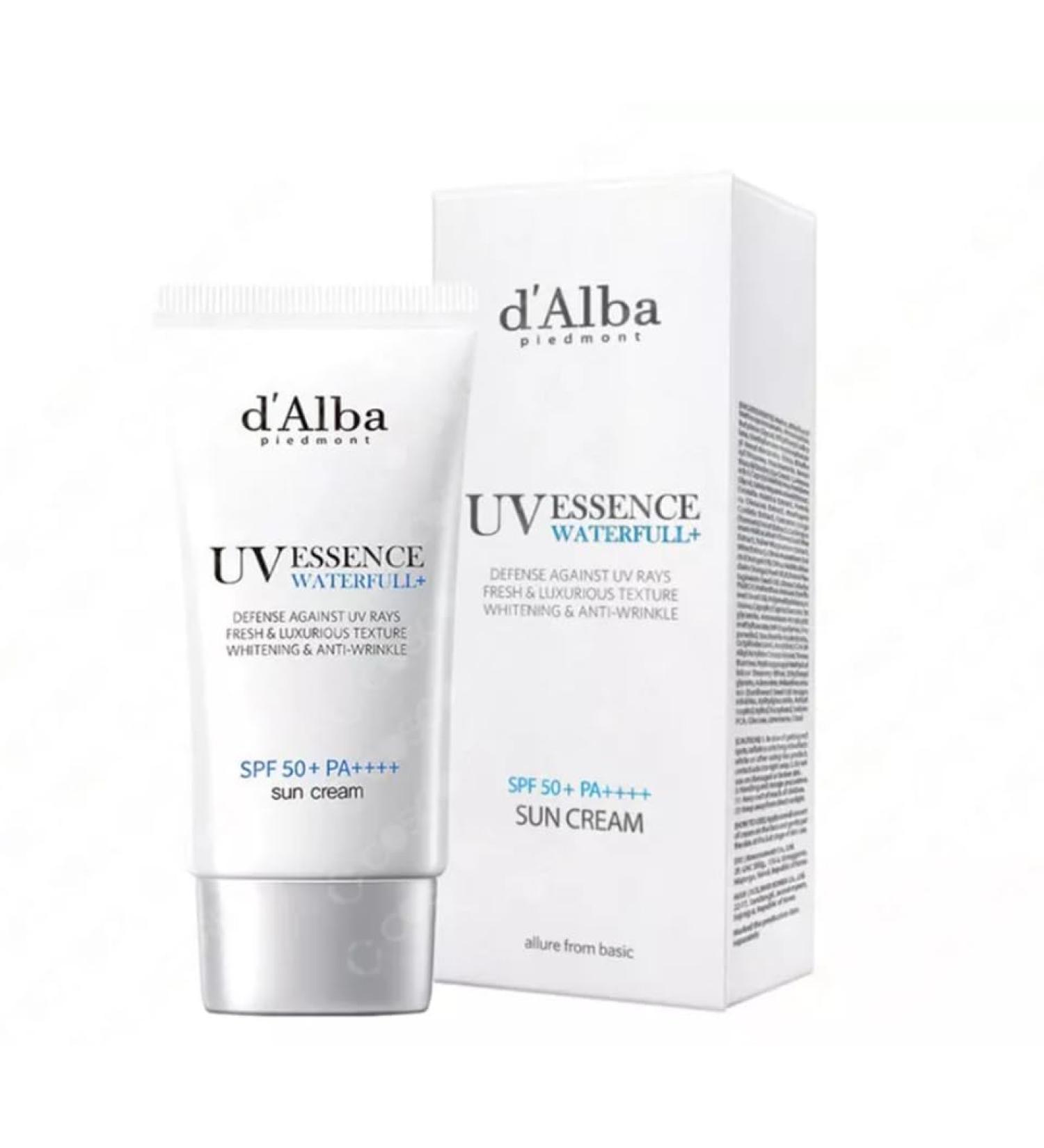 Korea Vegan Skincare | Italian Truffle Waterfull UV Essence Moisturizer SPF 50+ | All Skin Types | 50ml - Buy Online on GoSupps.com